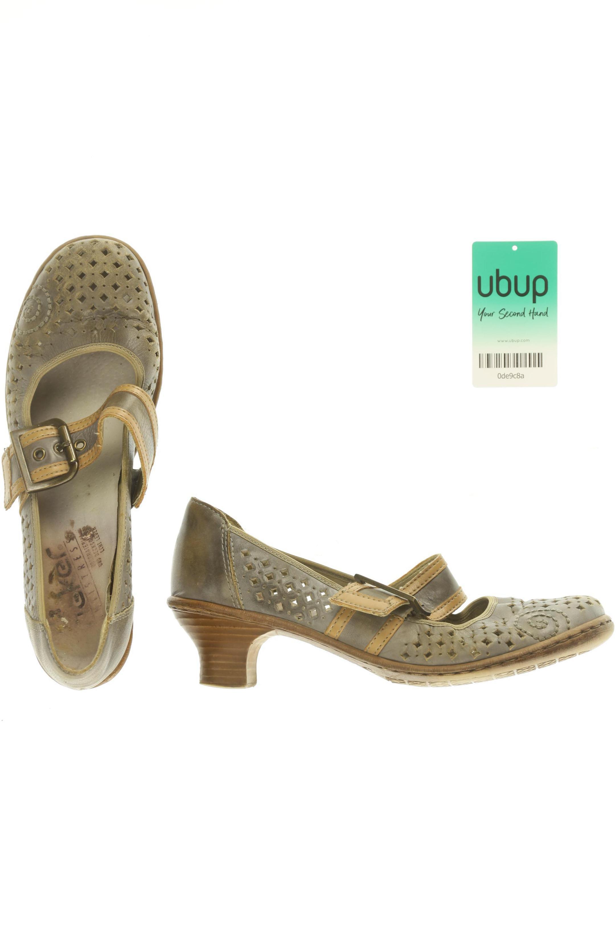 

Rieker Damen Pumps, beige, Gr. 38
