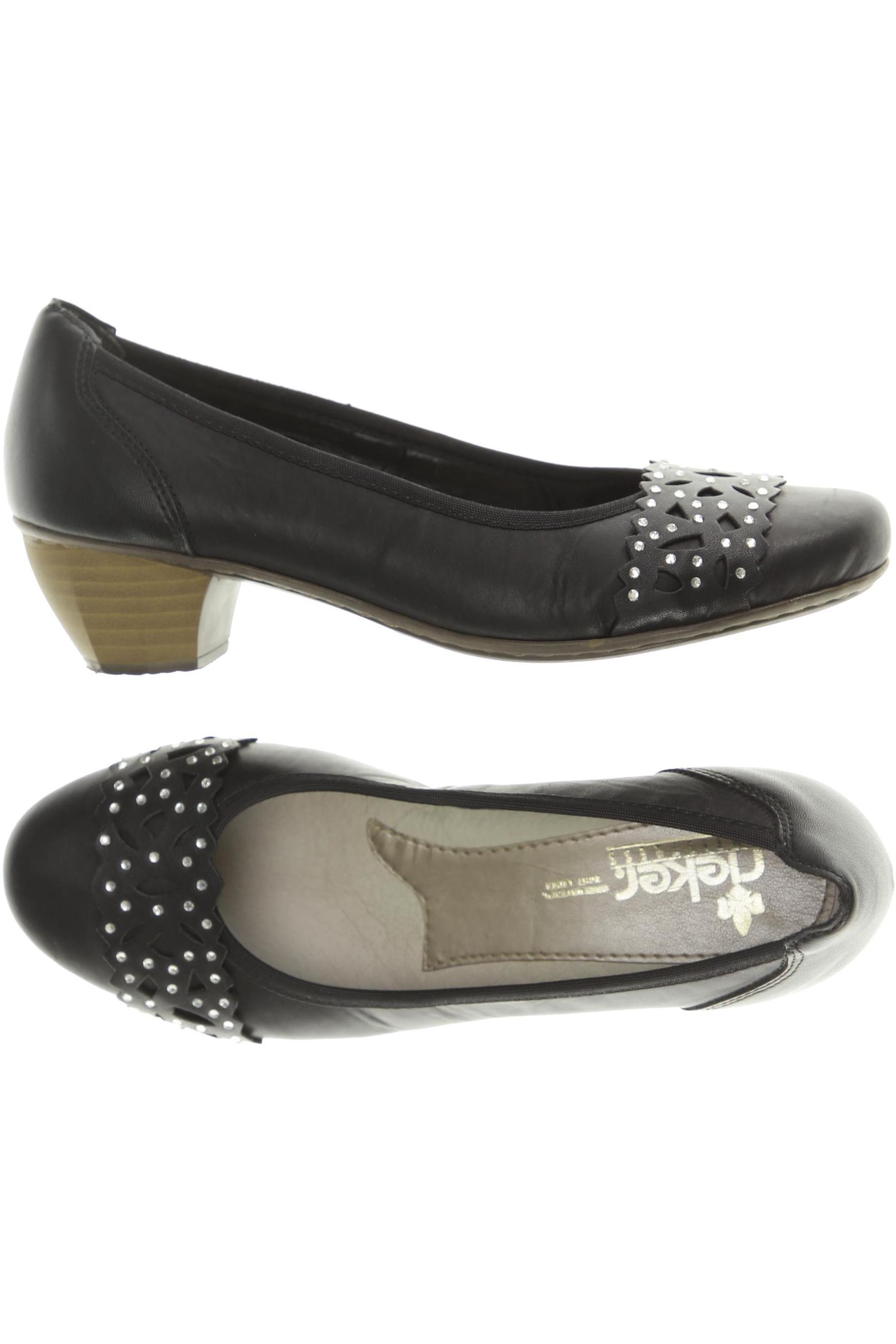 

Rieker Damen Pumps, schwarz, Gr. 36