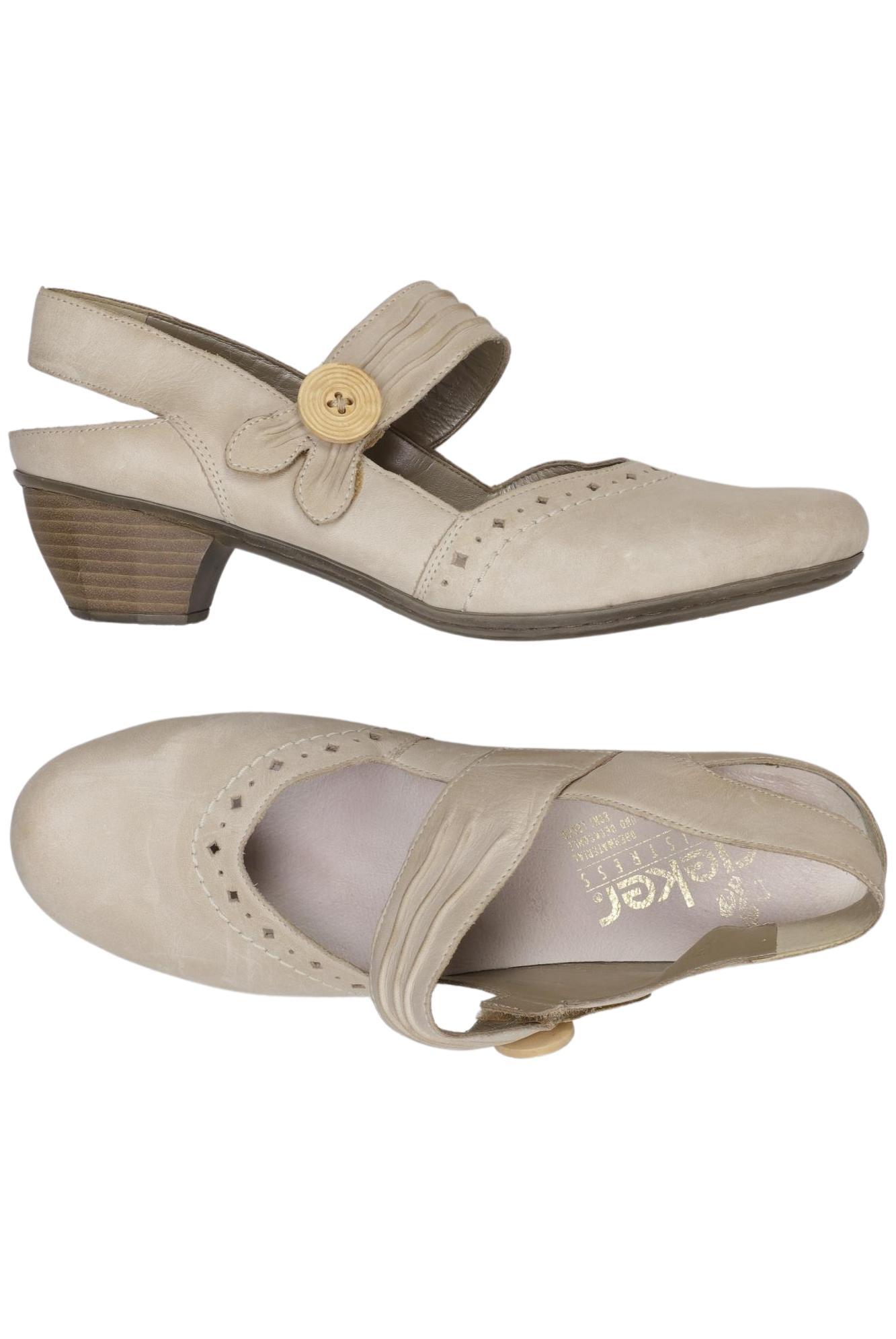 

Rieker Damen Pumps, beige, Gr. 40