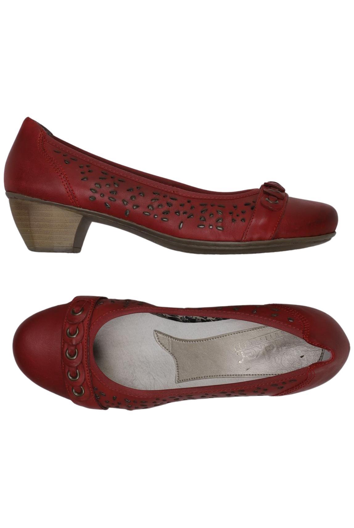 

Rieker Damen Pumps, rot, Gr. 38