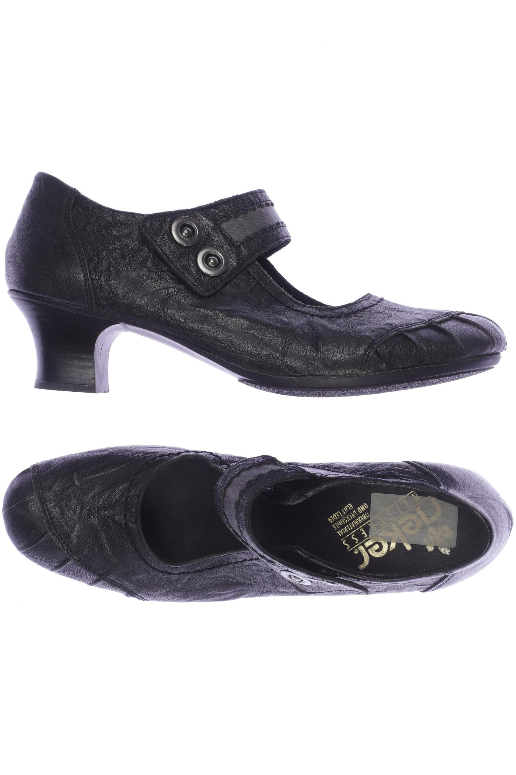 

Rieker Damen Pumps, schwarz, Gr. 39
