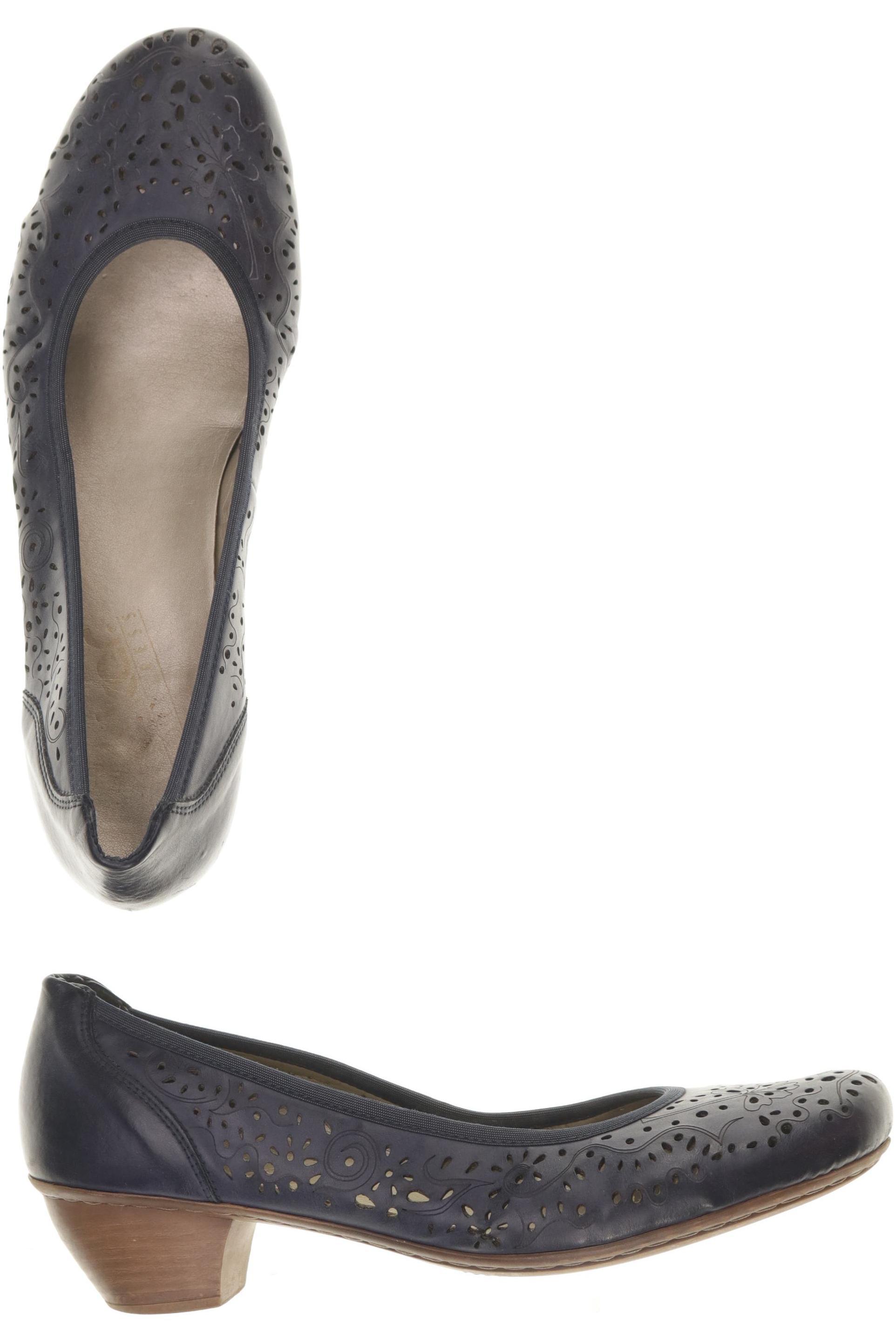 

Rieker Damen Pumps, blau, Gr. 41