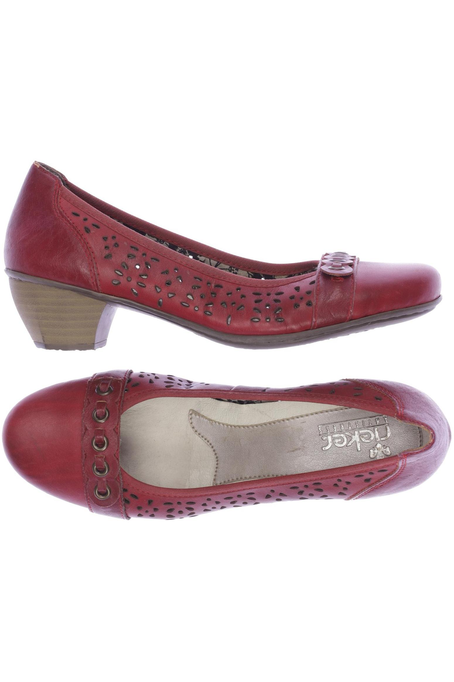 

Rieker Damen Pumps, rot, Gr. 39