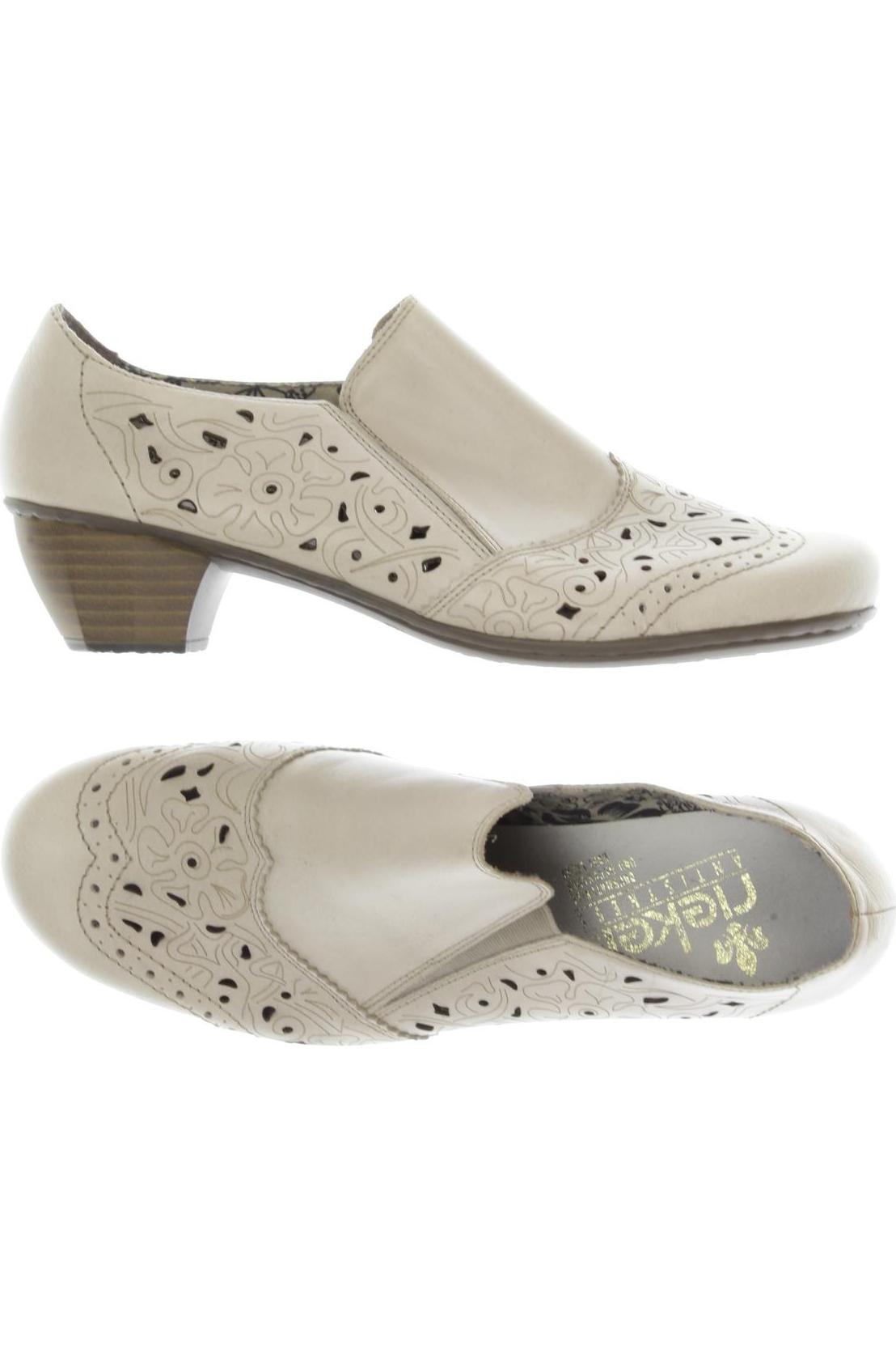 

Rieker Damen Pumps, beige, Gr. 40