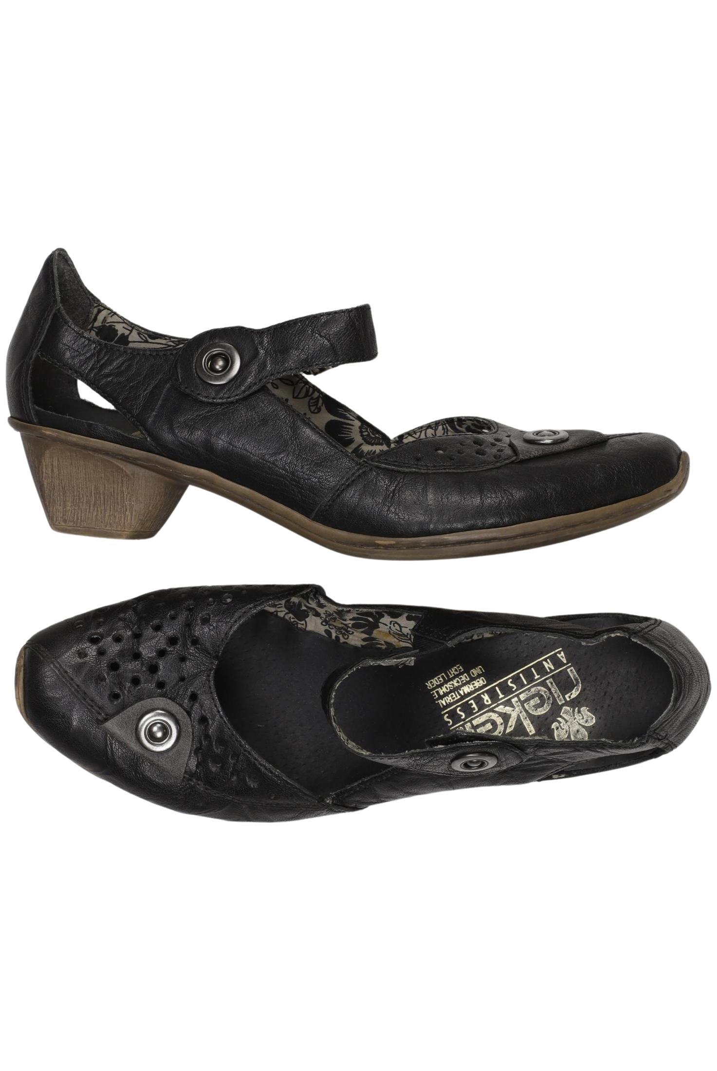 

Rieker Damen Pumps, schwarz, Gr. 39