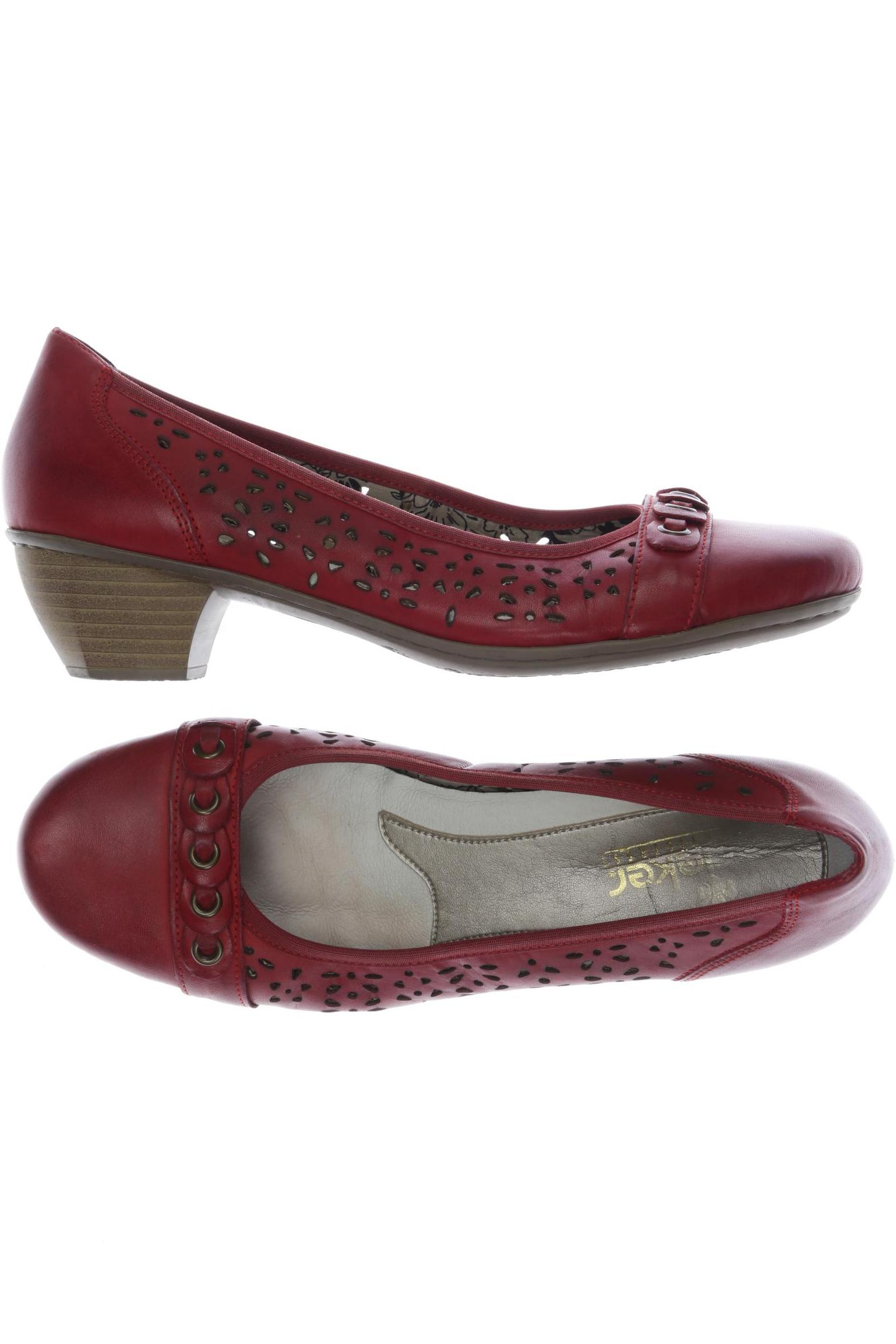 

Rieker Damen Pumps, rot, Gr. 41