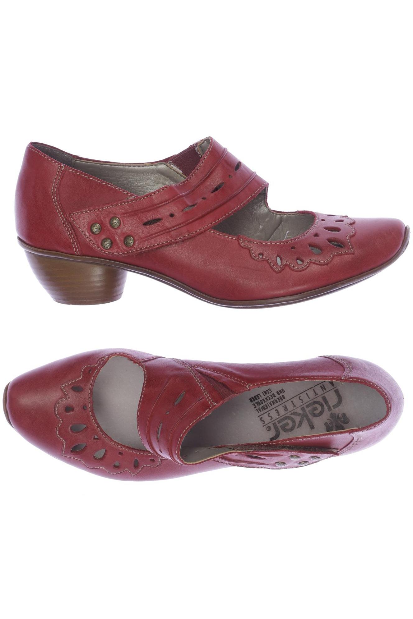 

Rieker Damen Pumps, rot, Gr. 38