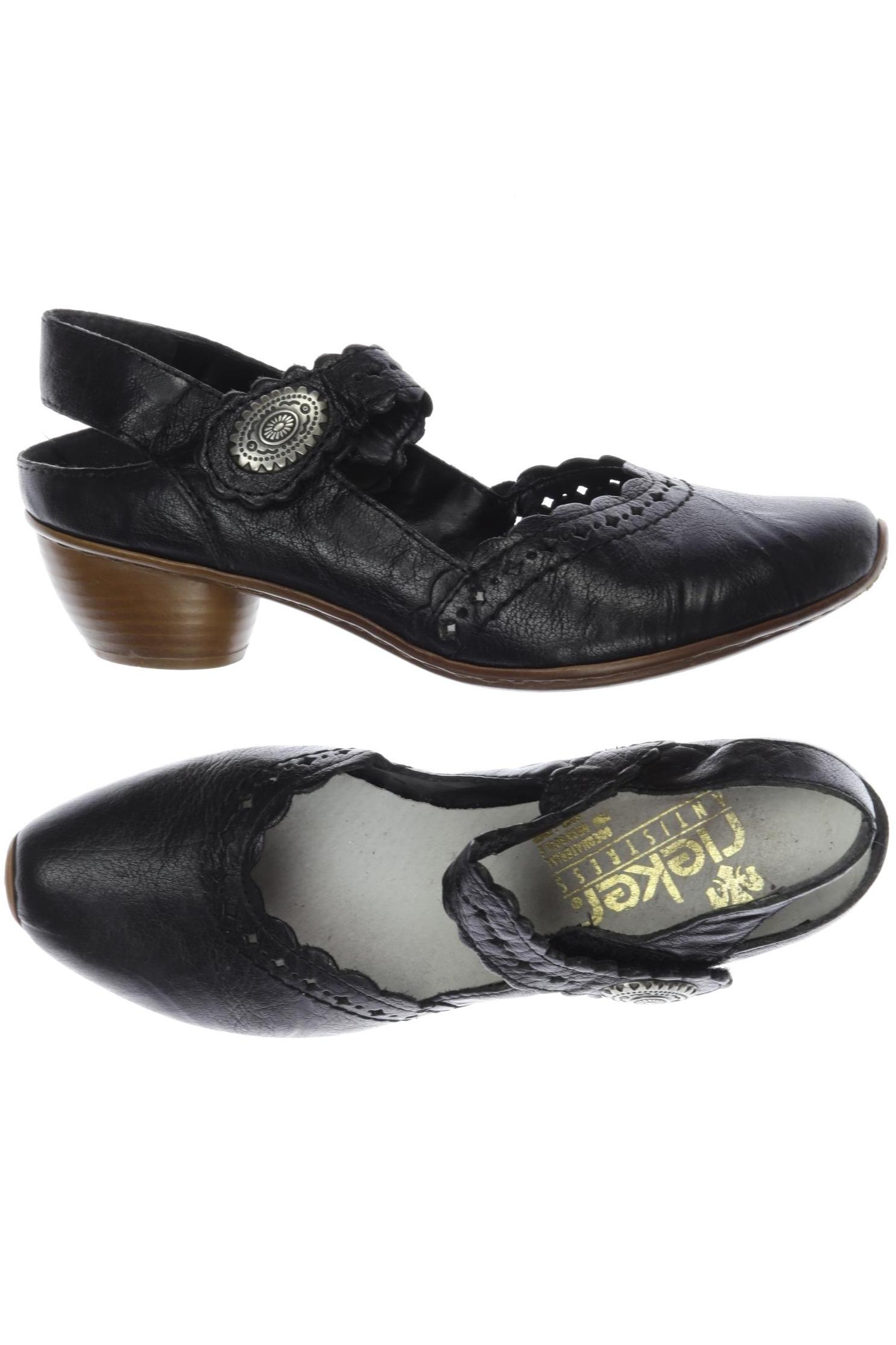 

Rieker Damen Pumps, schwarz, Gr. 36