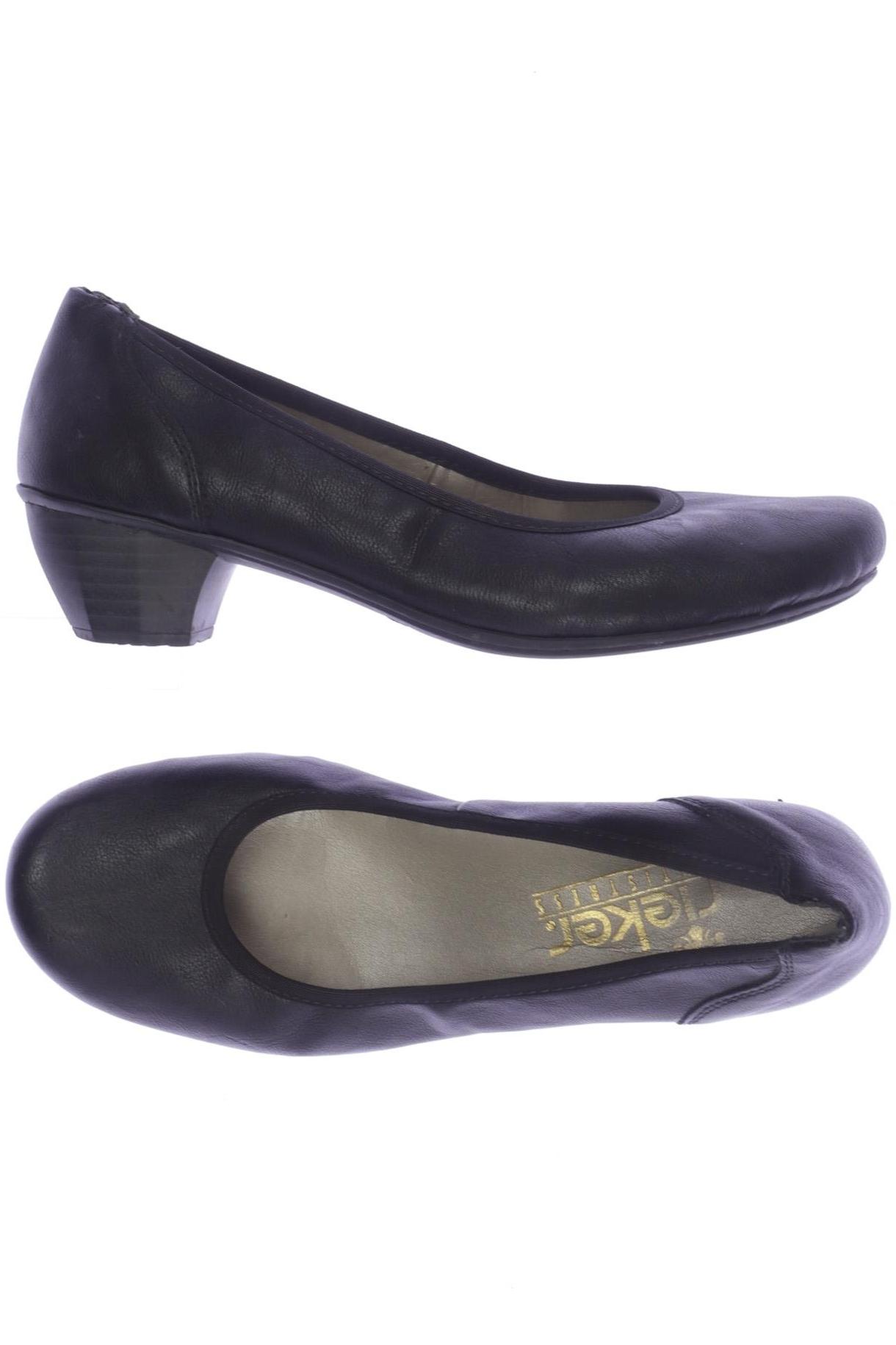 

Rieker Damen Pumps, schwarz, Gr. 38