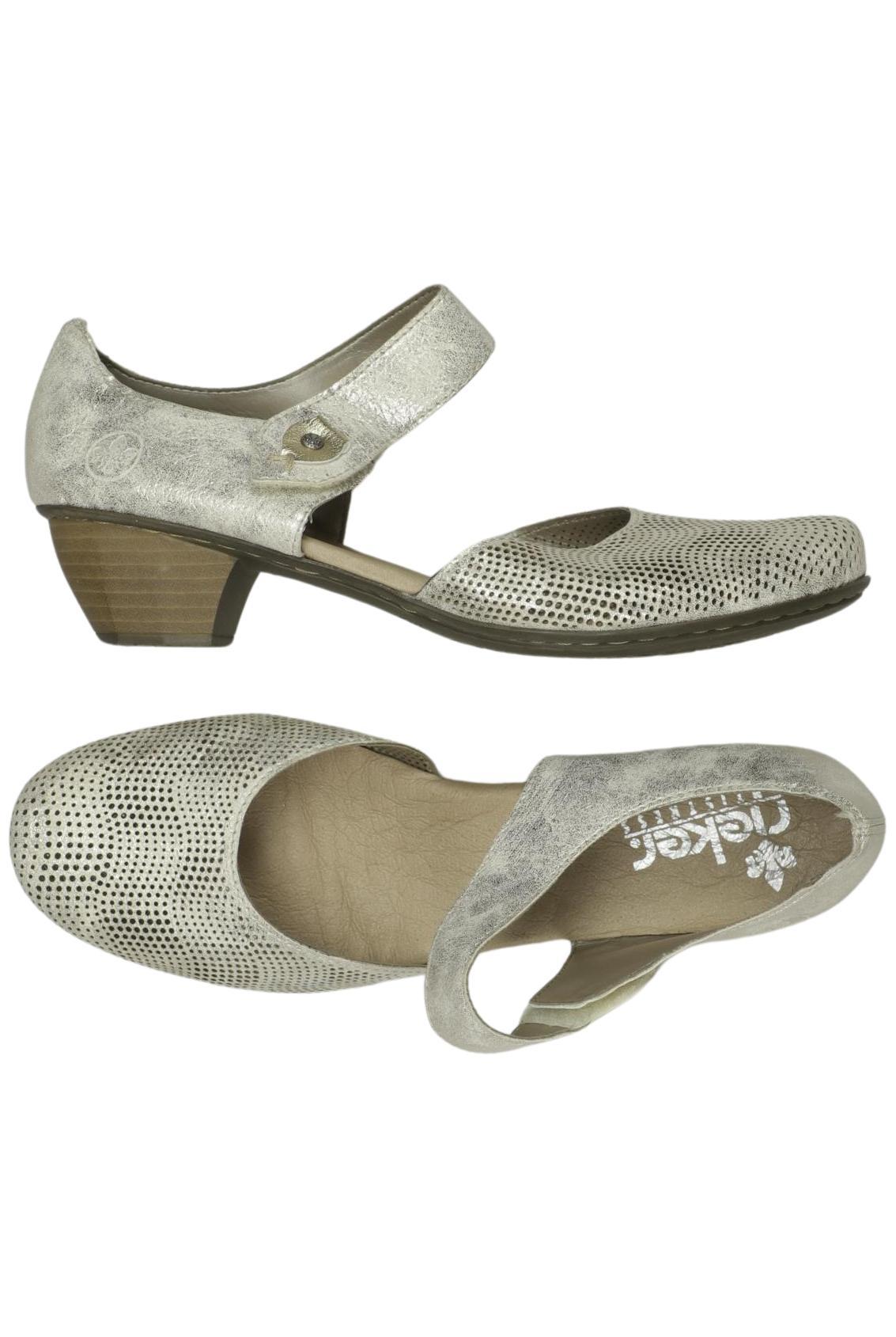 

Rieker Damen Pumps, silber, Gr. 42