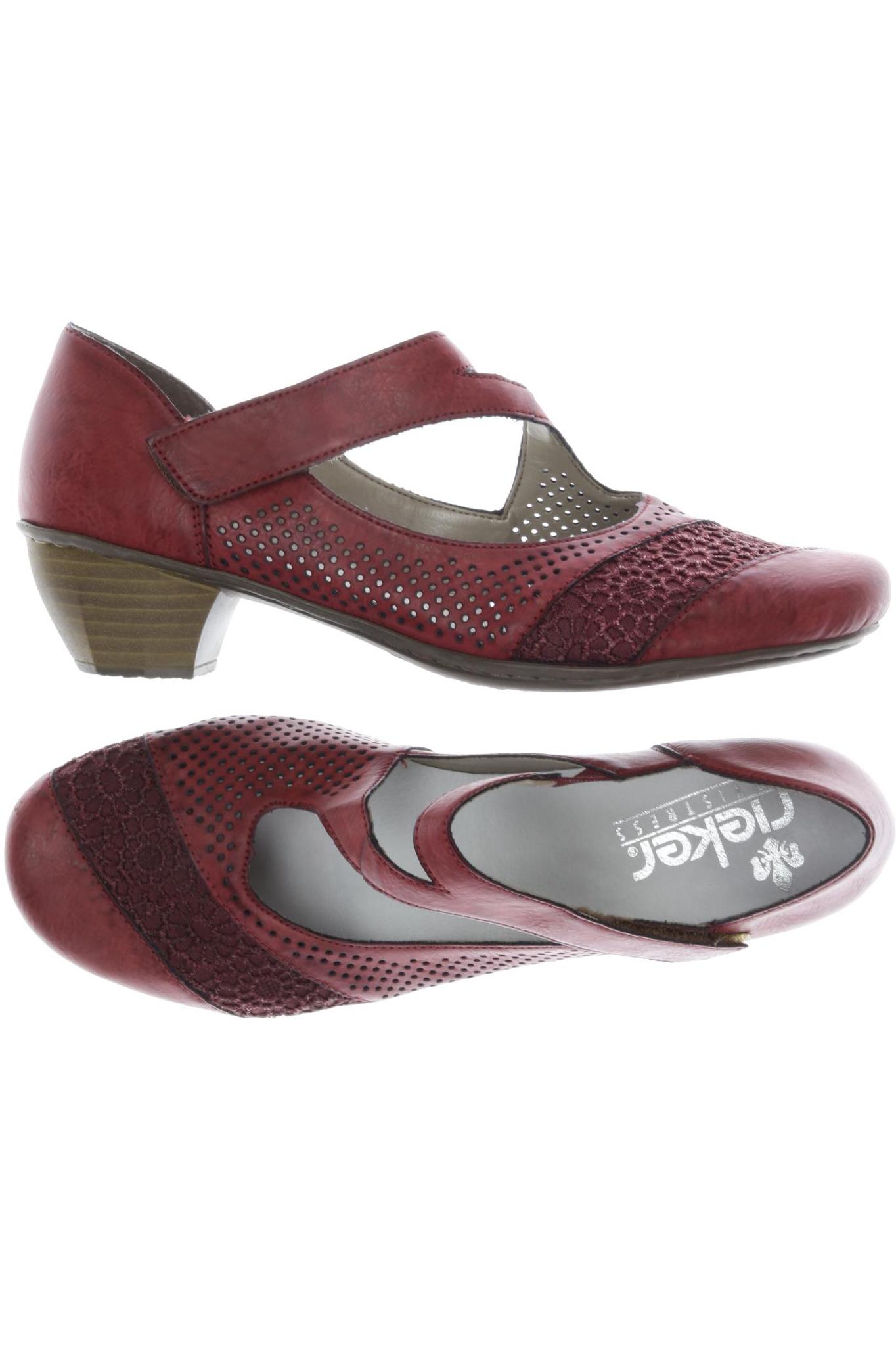 

Rieker Damen Pumps, rot, Gr. 40