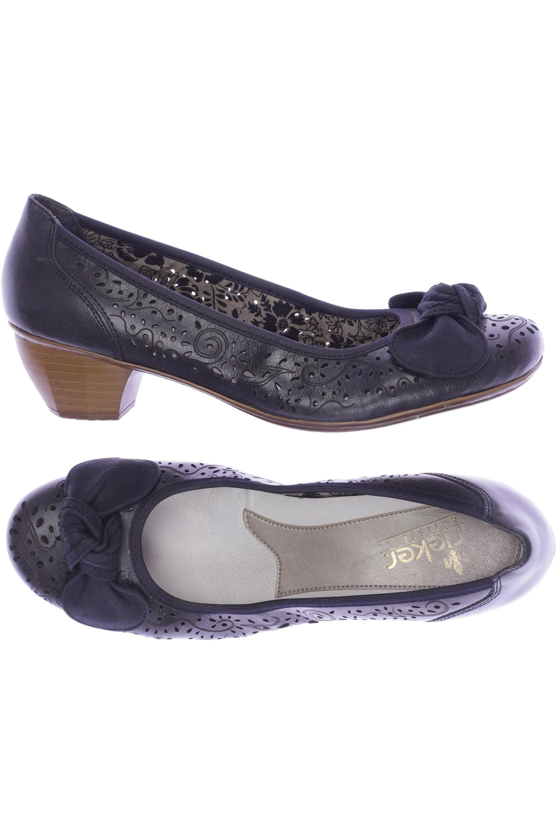 

Rieker Damen Pumps, marineblau, Gr. 40