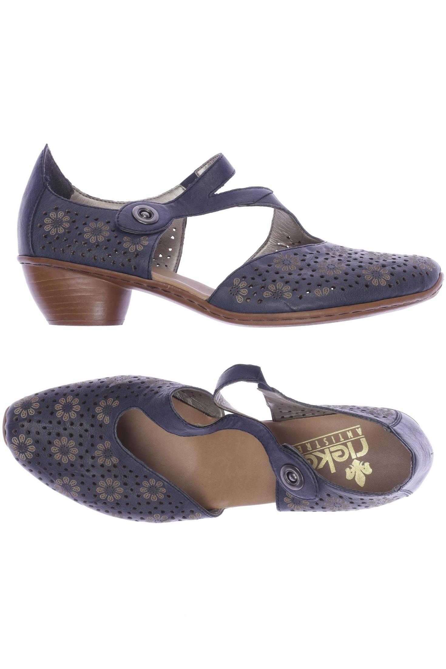 

Rieker Damen Pumps, marineblau, Gr. 40