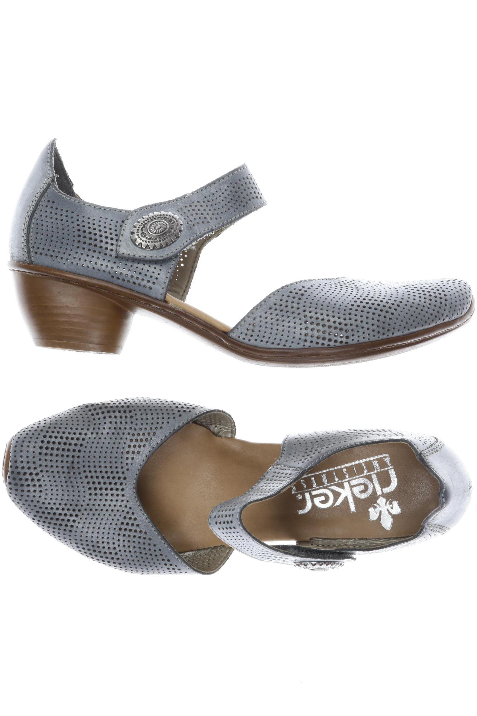 

Rieker Damen Pumps, blau, Gr. 37