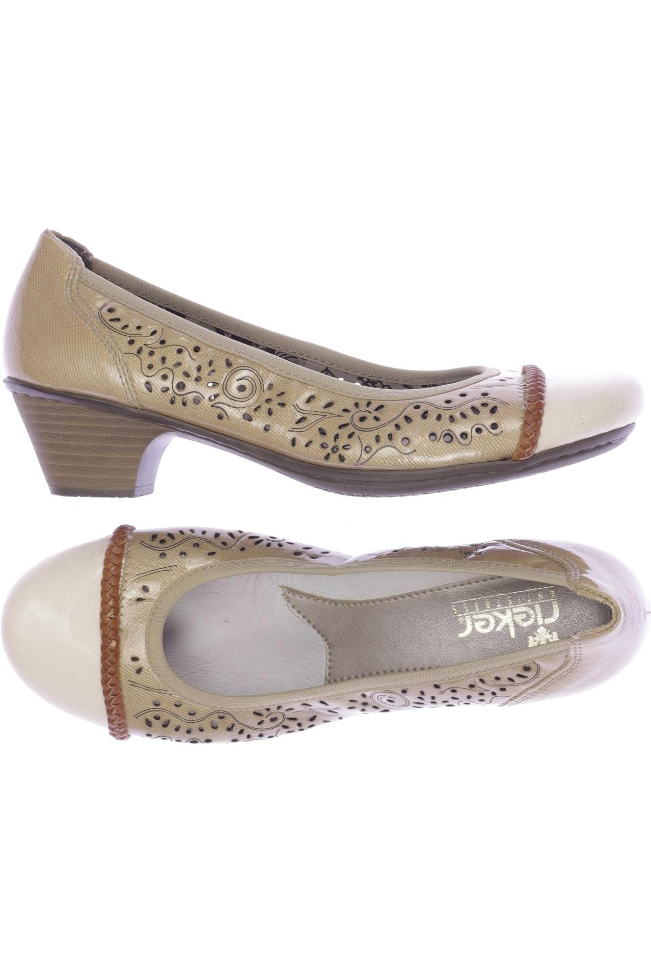 

Rieker Damen Pumps, beige, Gr. 38