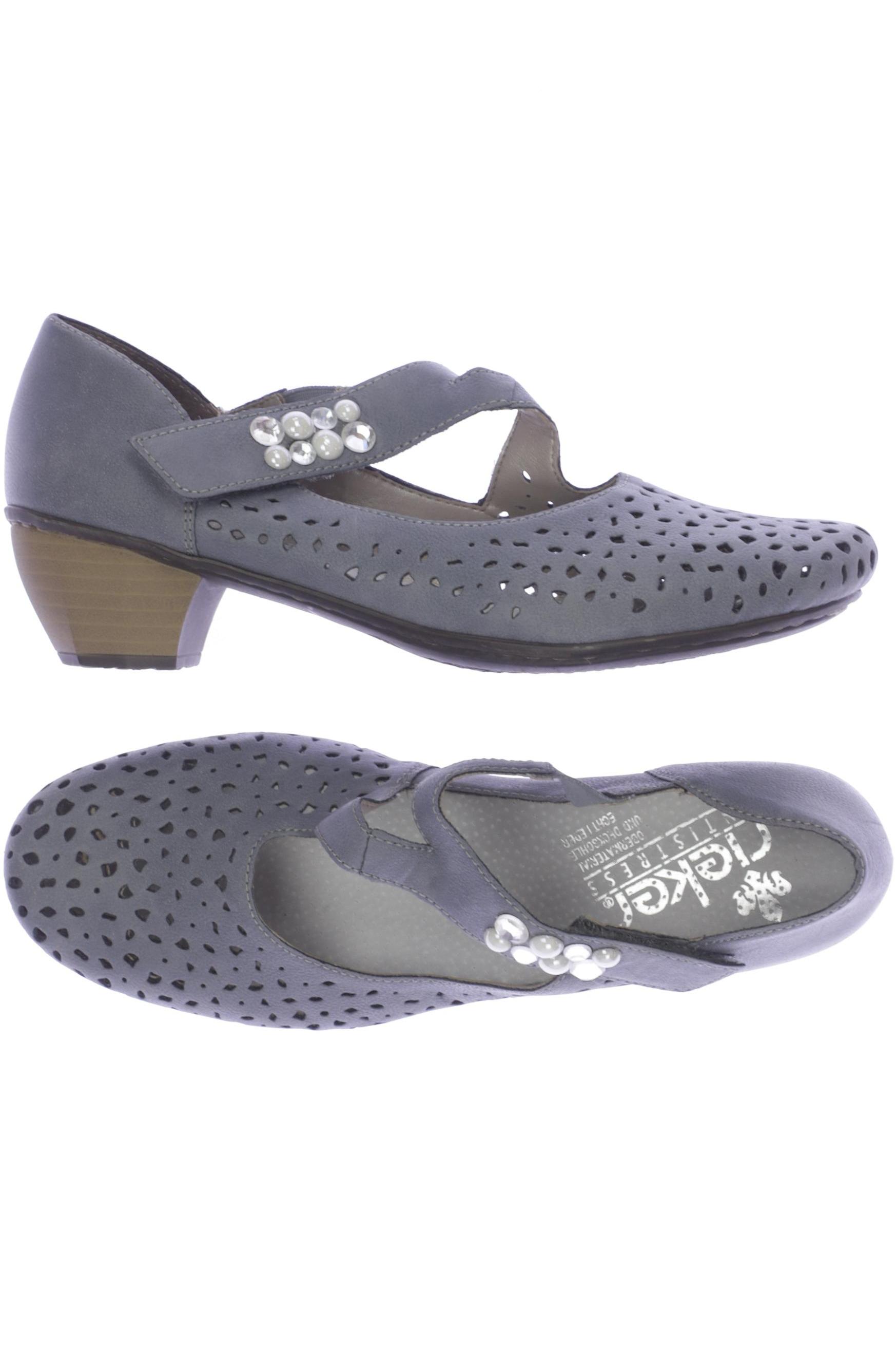 

Rieker Damen Pumps, blau, Gr. 38