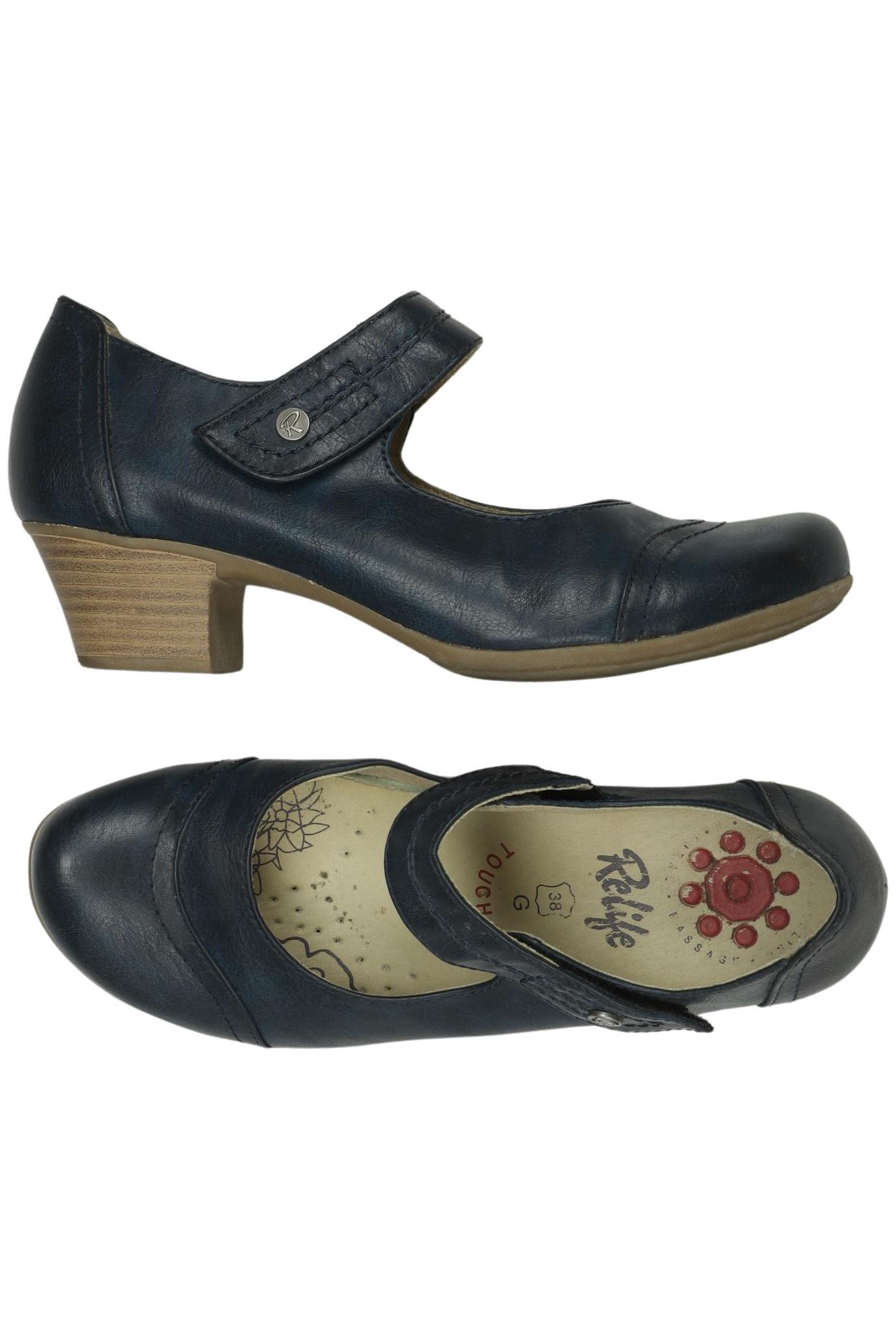 

Rieker Damen Pumps, blau, Gr. 38