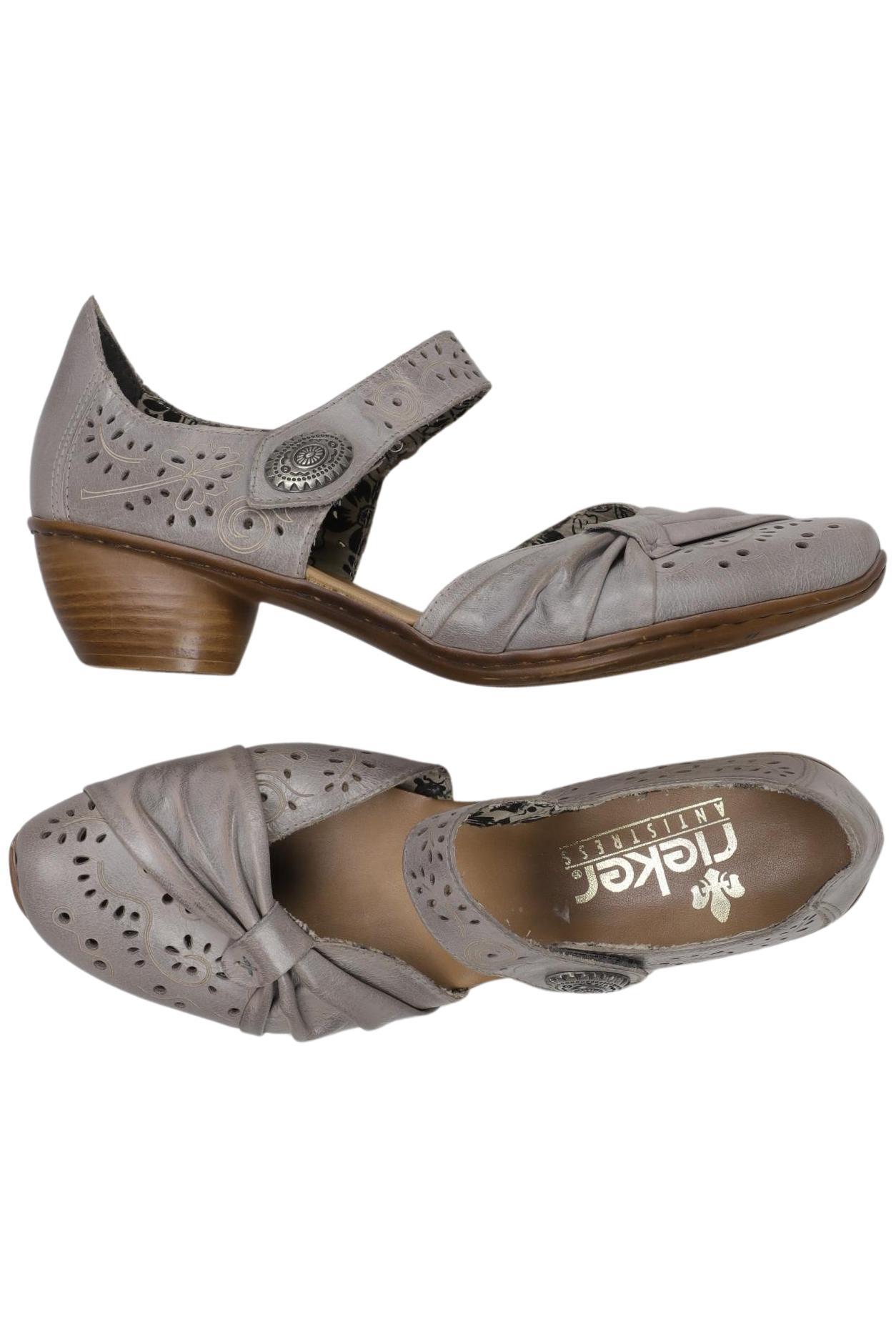 

Rieker Damen Pumps, grau, Gr. 40