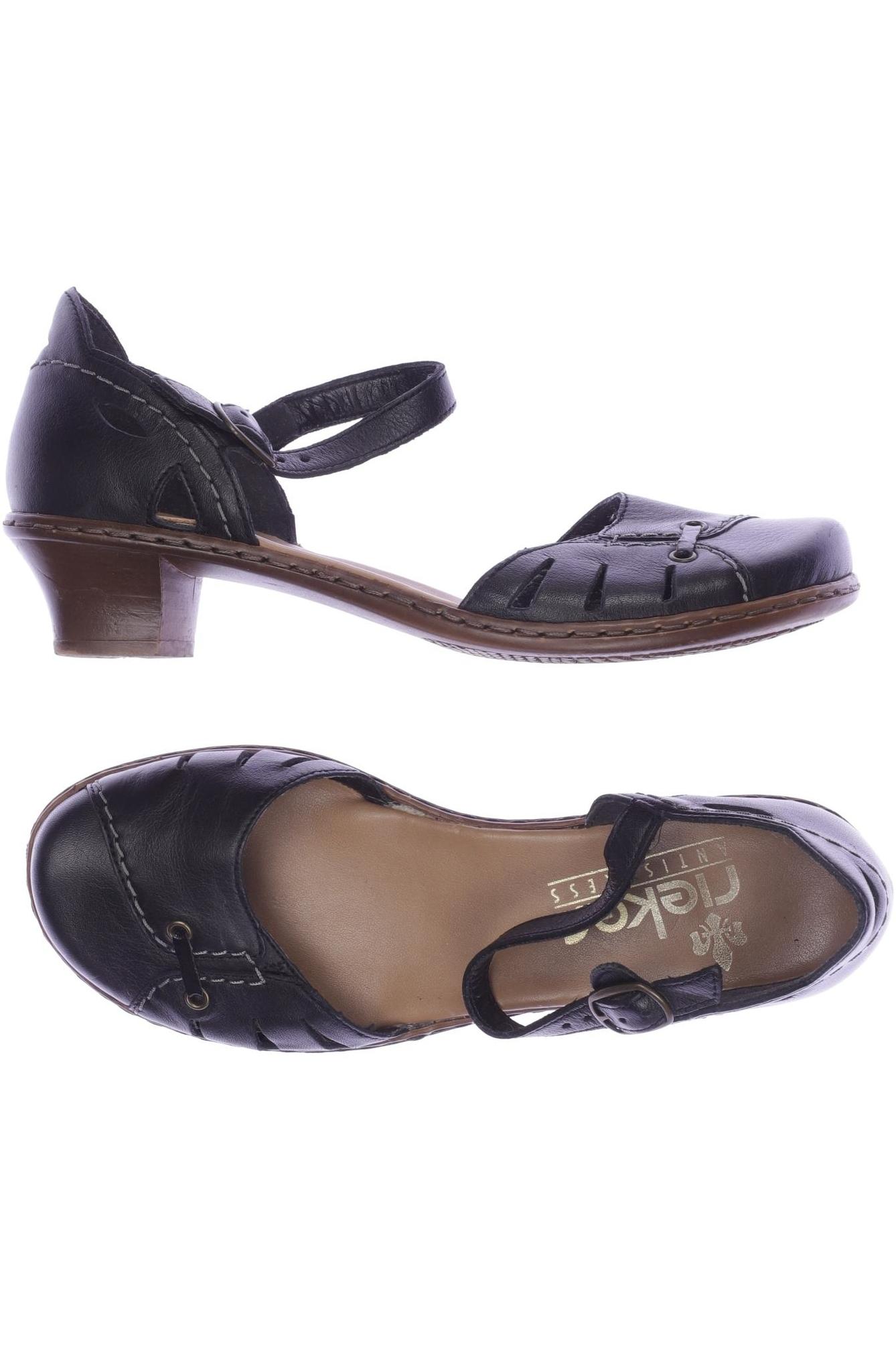

Rieker Damen Pumps, schwarz, Gr. 36