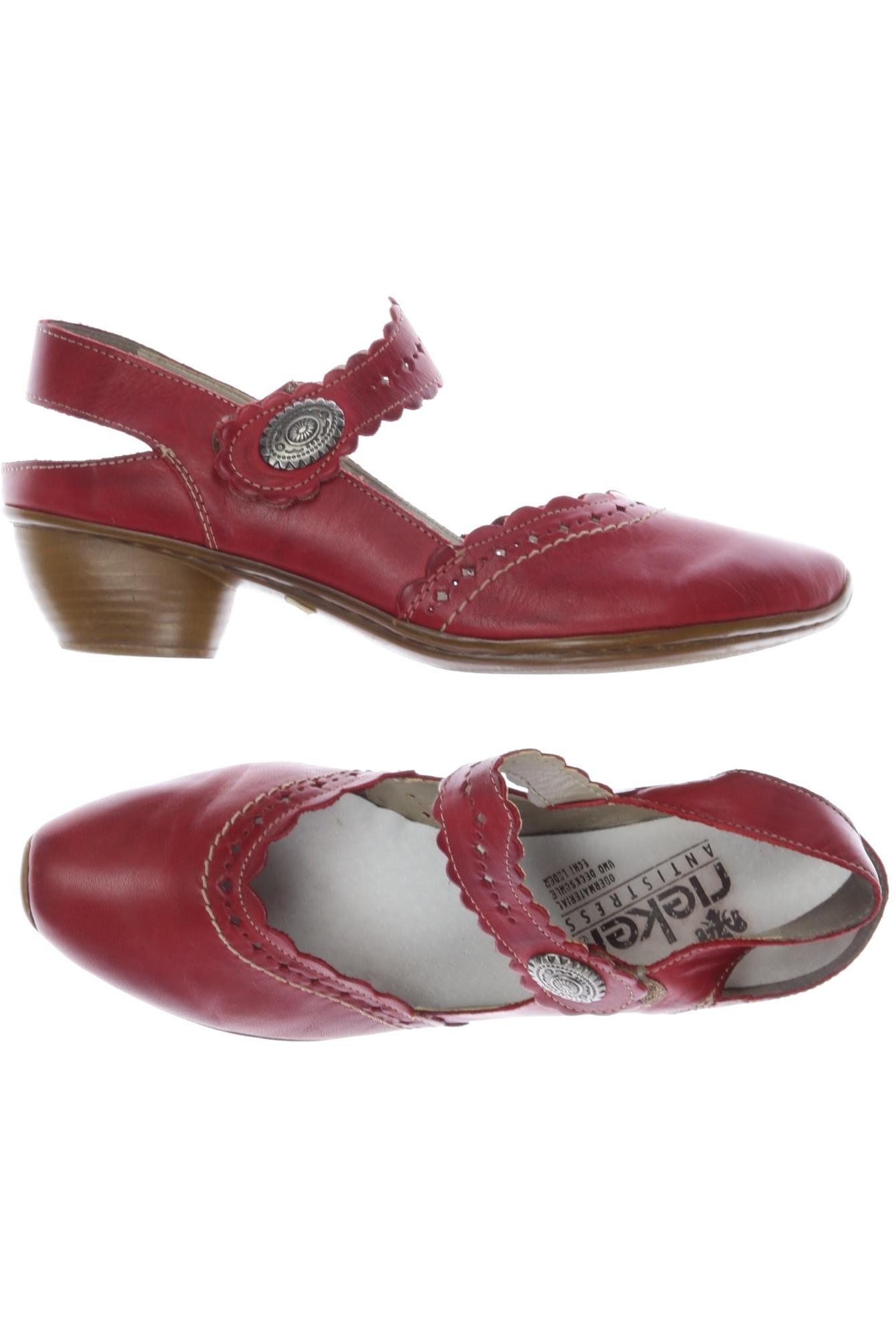 

Rieker Damen Pumps, rot, Gr. 41