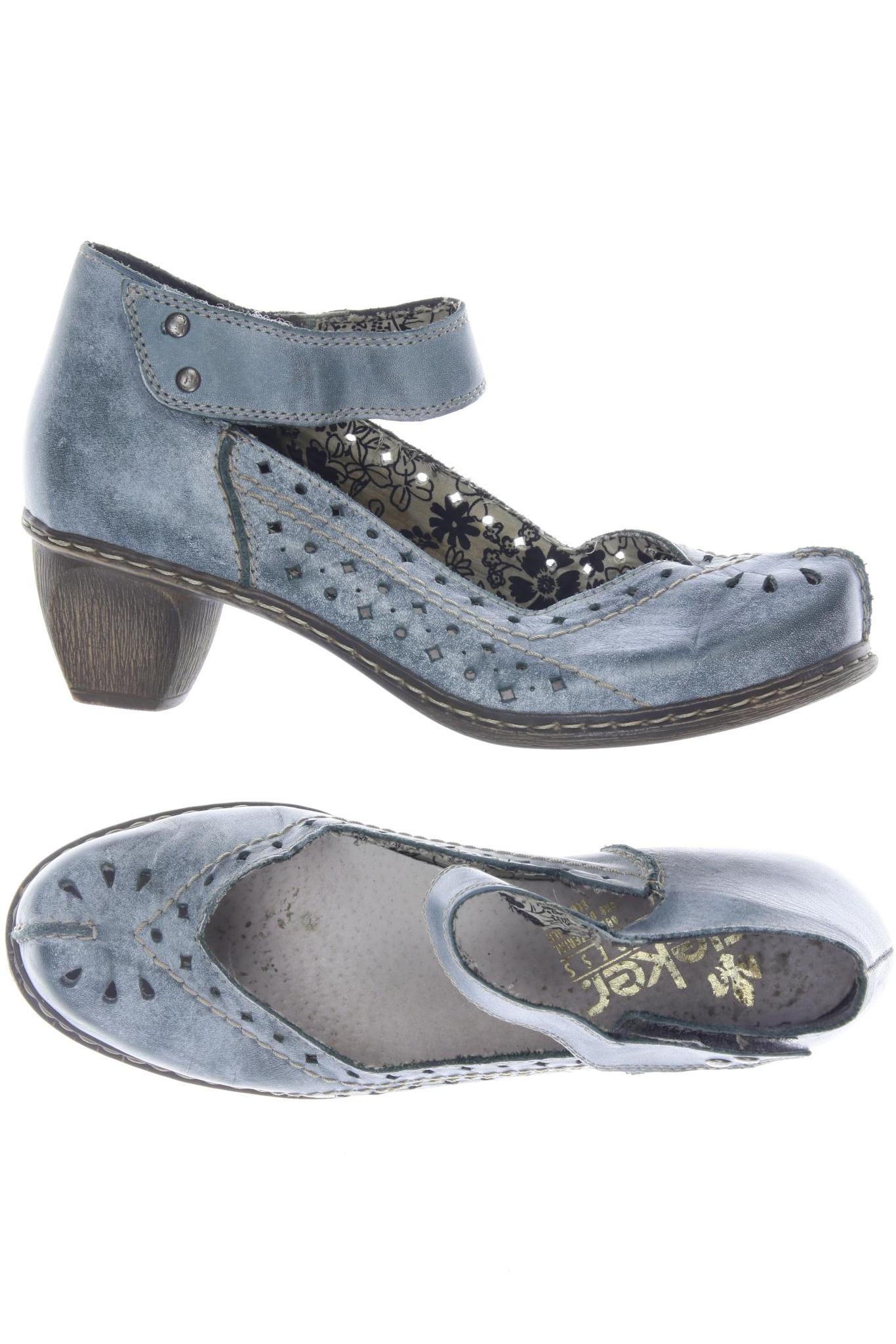 

Rieker Damen Pumps, hellblau
