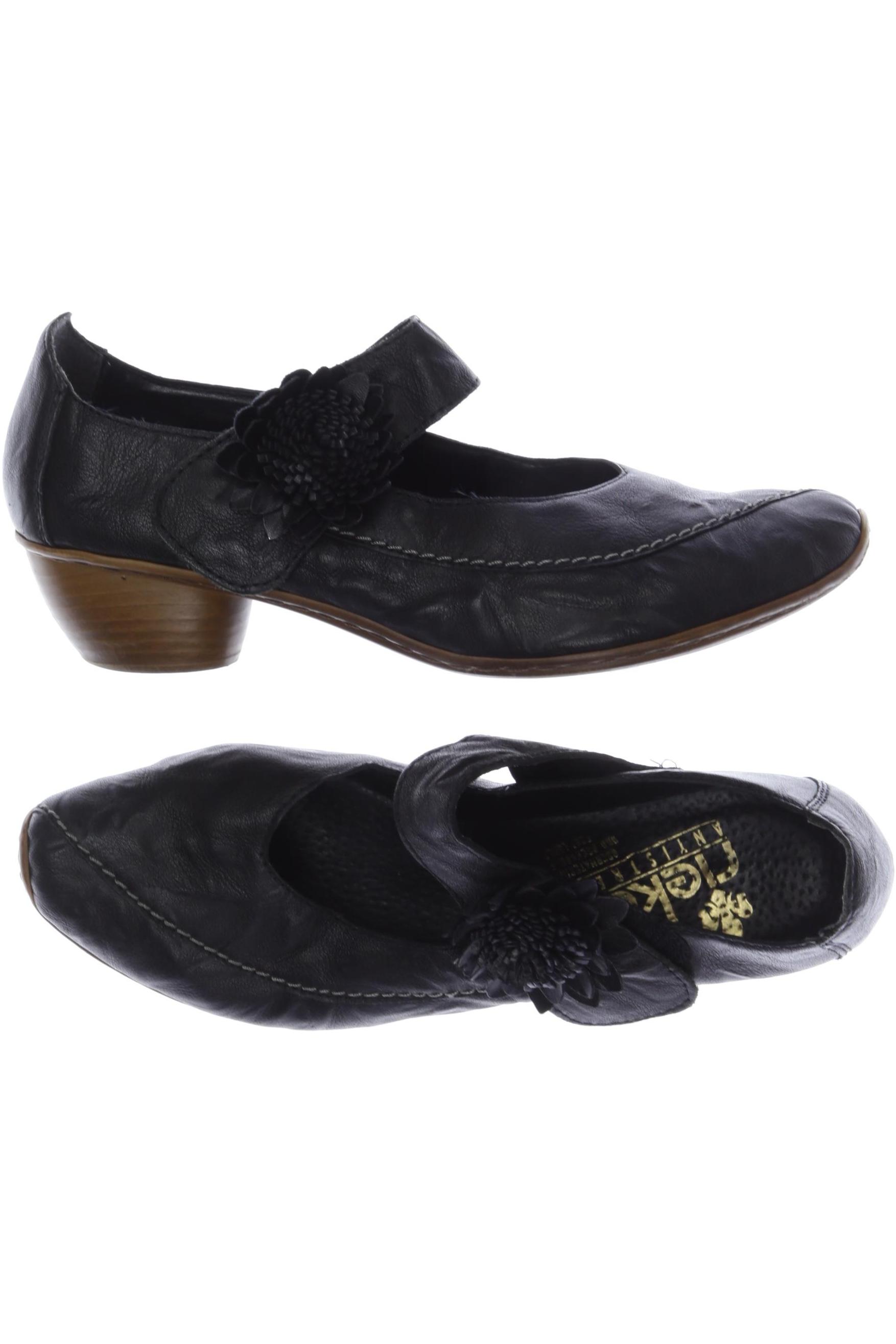 

Rieker Damen Pumps, schwarz, Gr. 39
