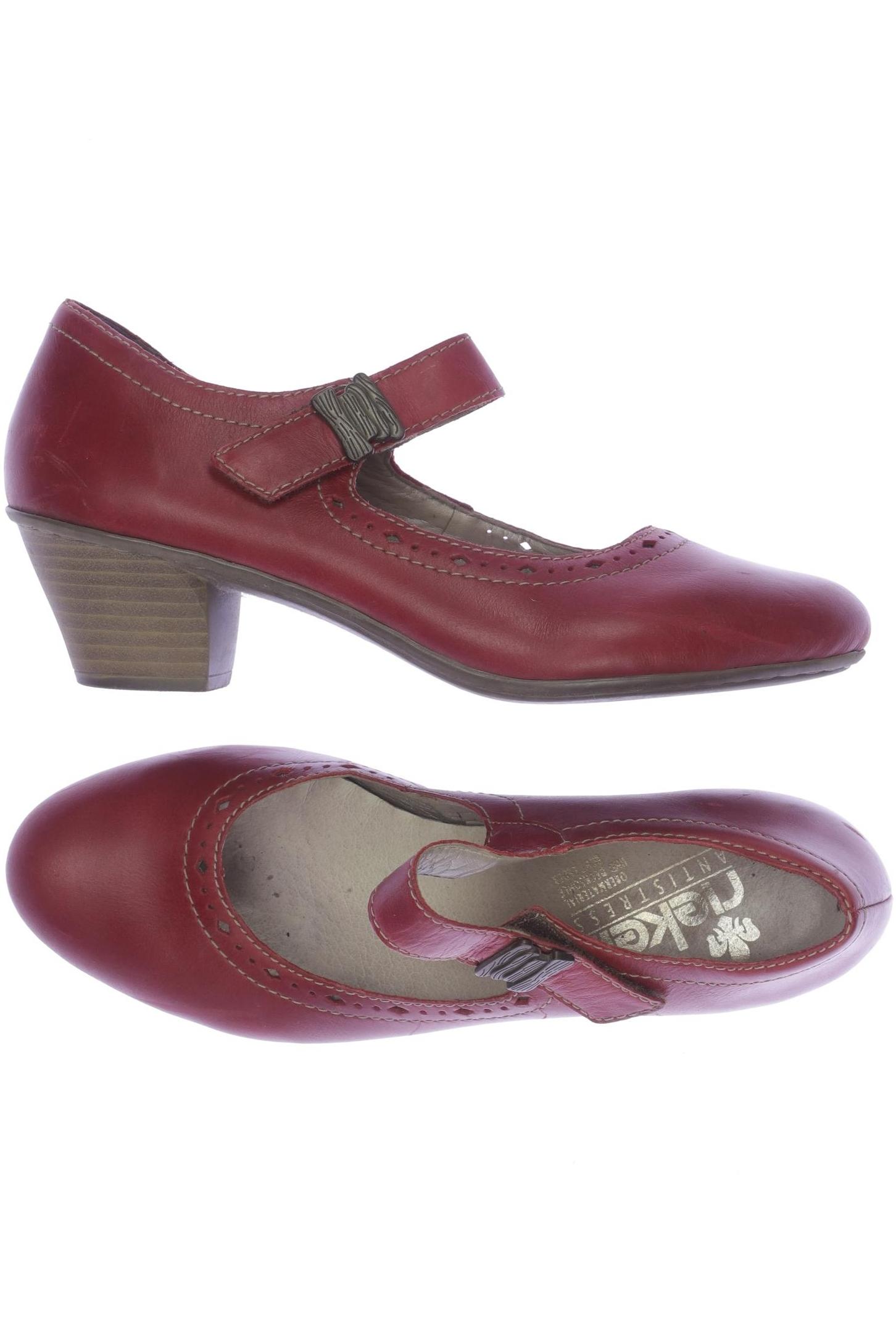

Rieker Damen Pumps, rot, Gr. 41