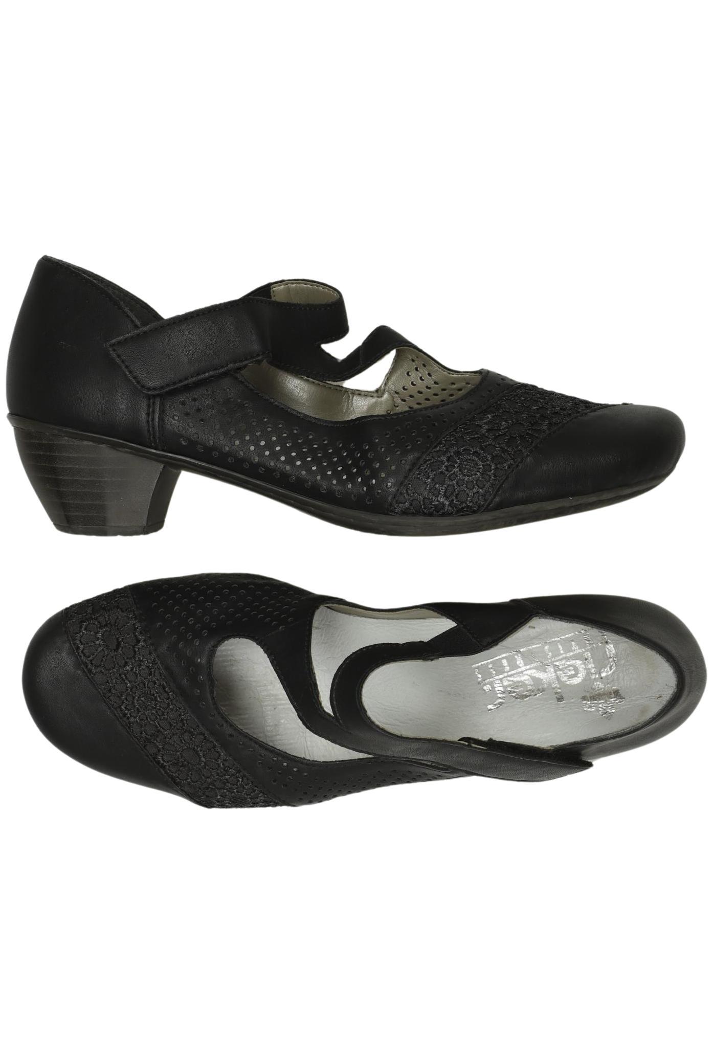 

Rieker Damen Pumps, schwarz, Gr. 39