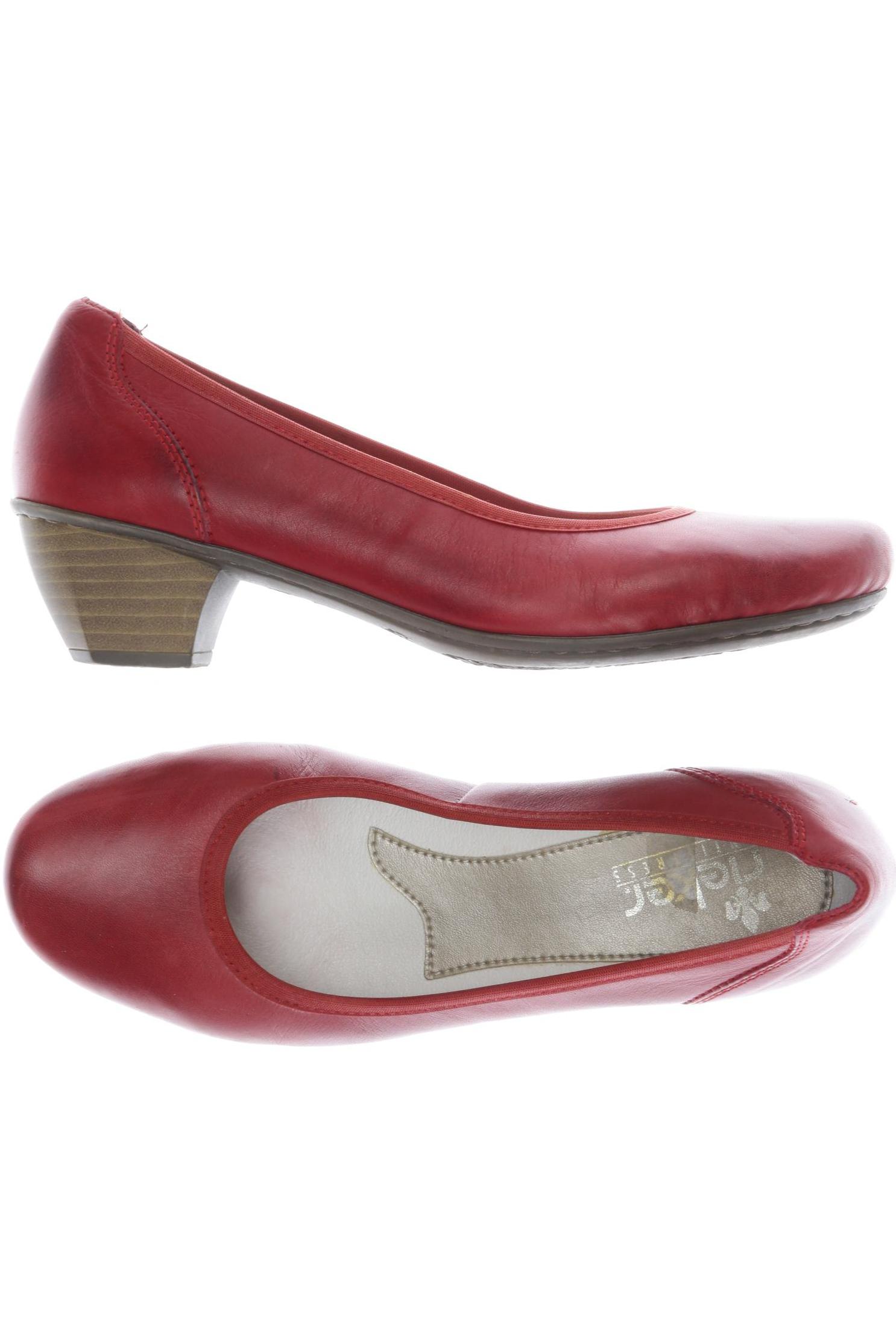 

Rieker Damen Pumps, rot, Gr. 37