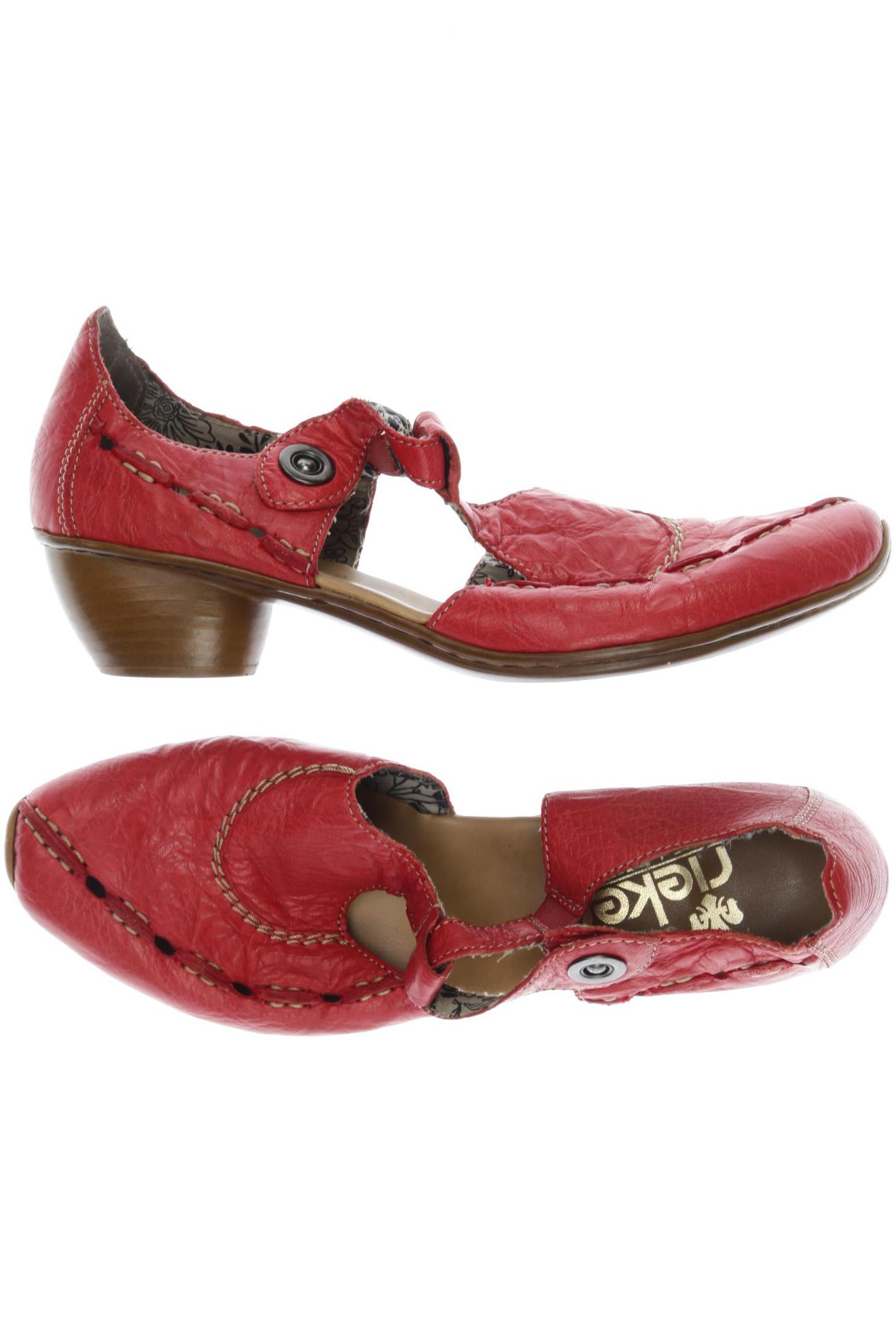 

Rieker Damen Pumps, rot, Gr. 39