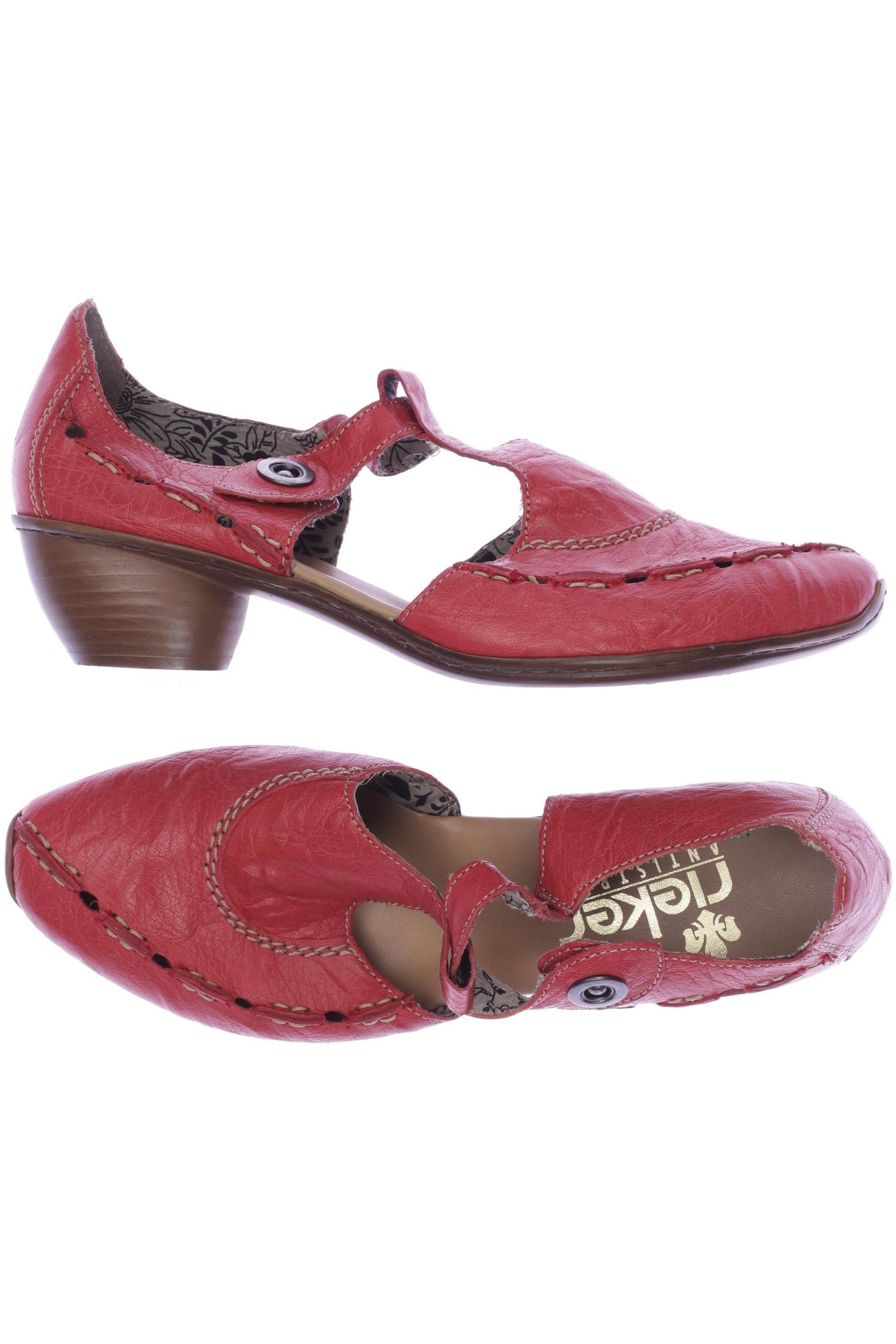 

Rieker Damen Pumps, rot, Gr. 38