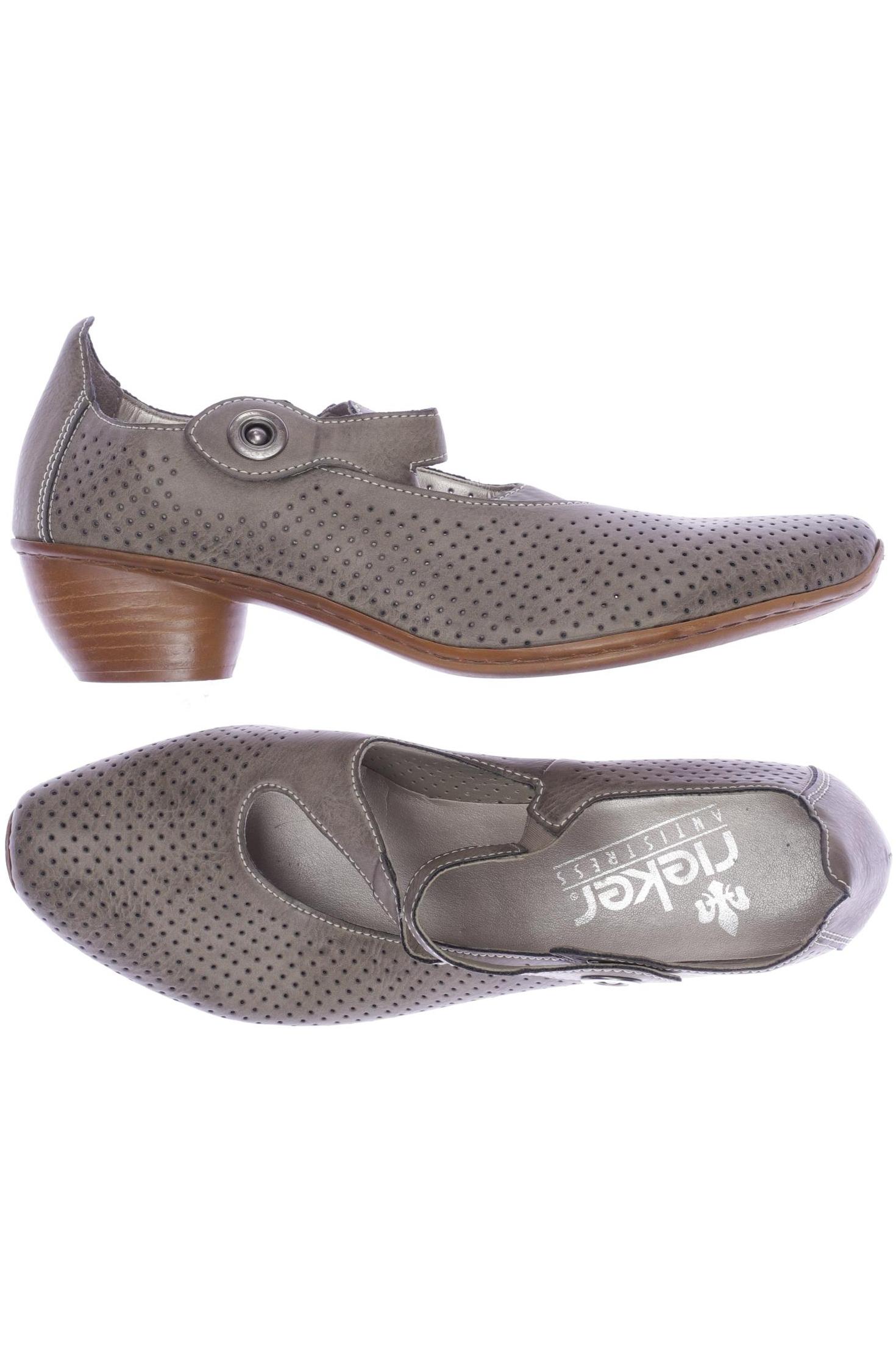 

Rieker Damen Pumps, beige, Gr. 38