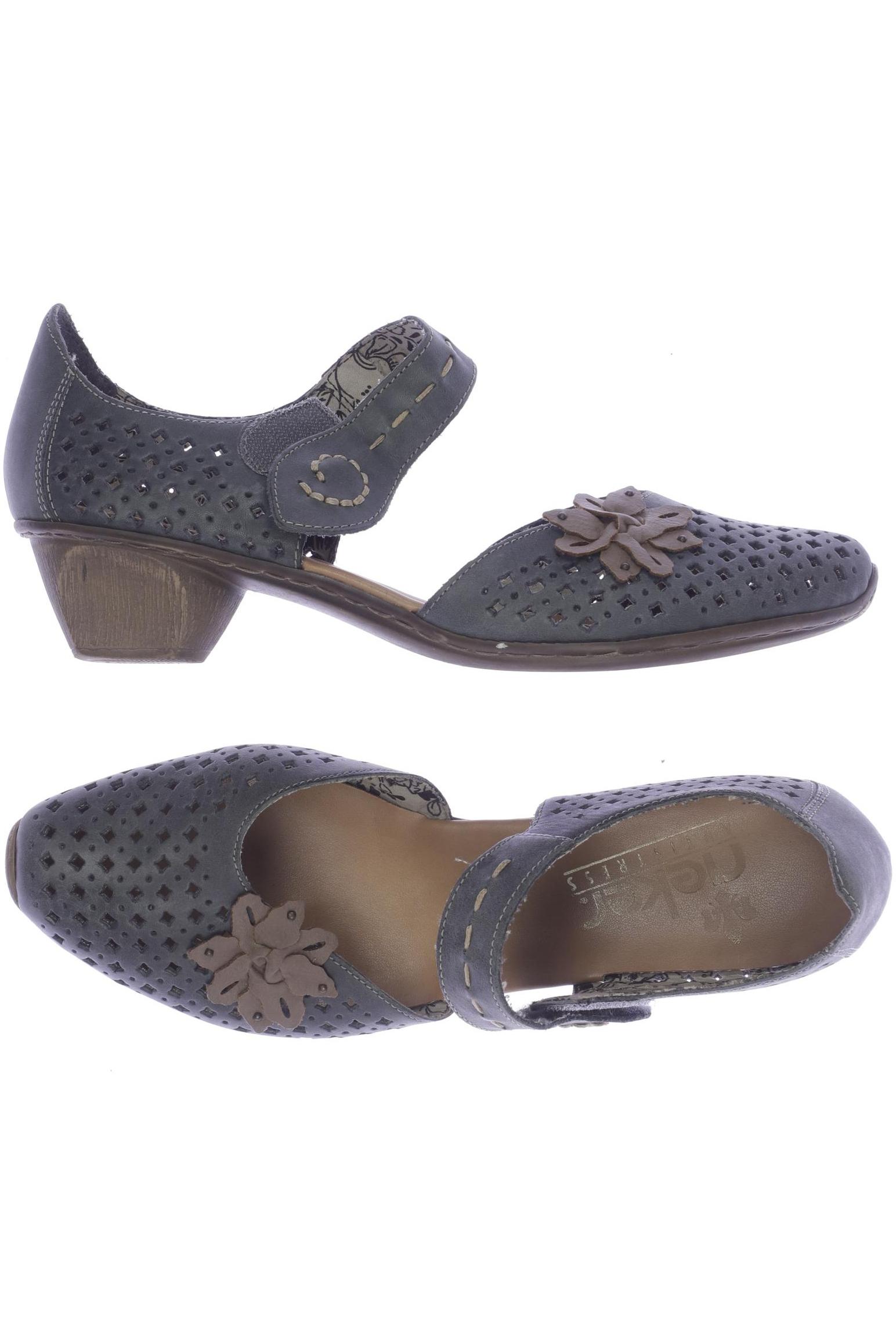 

Rieker Damen Pumps, türkis, Gr. 39