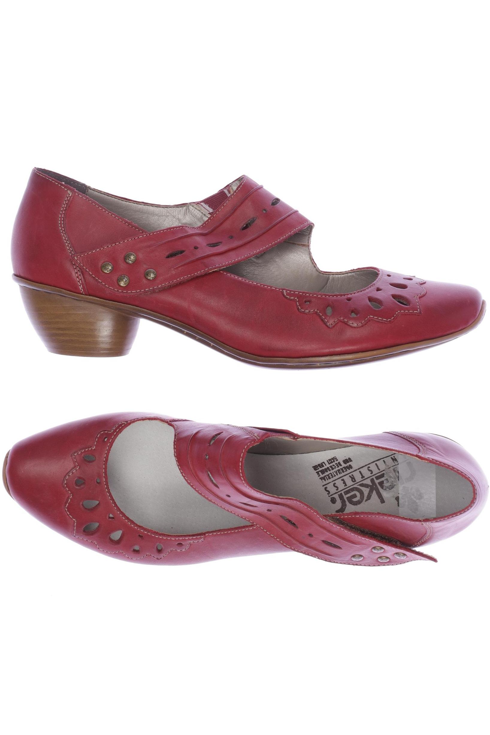 

Rieker Damen Pumps, rot, Gr. 42