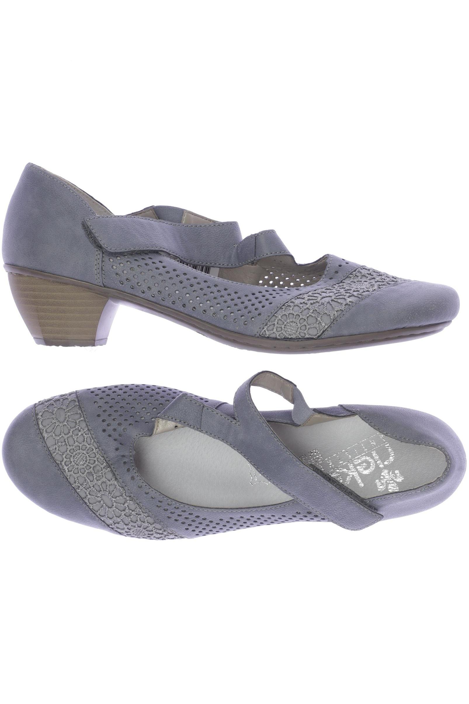 

Rieker Damen Pumps, hellblau, Gr. 39