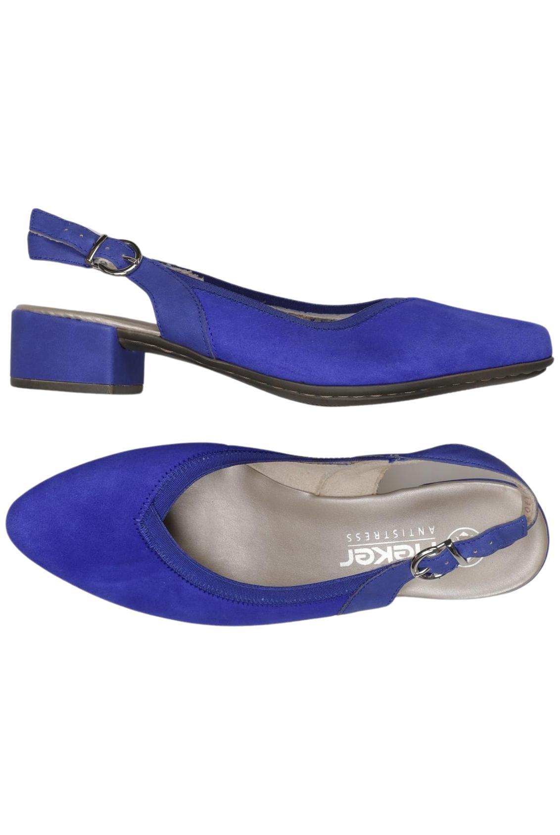 

Rieker Damen Pumps, blau, Gr. 39