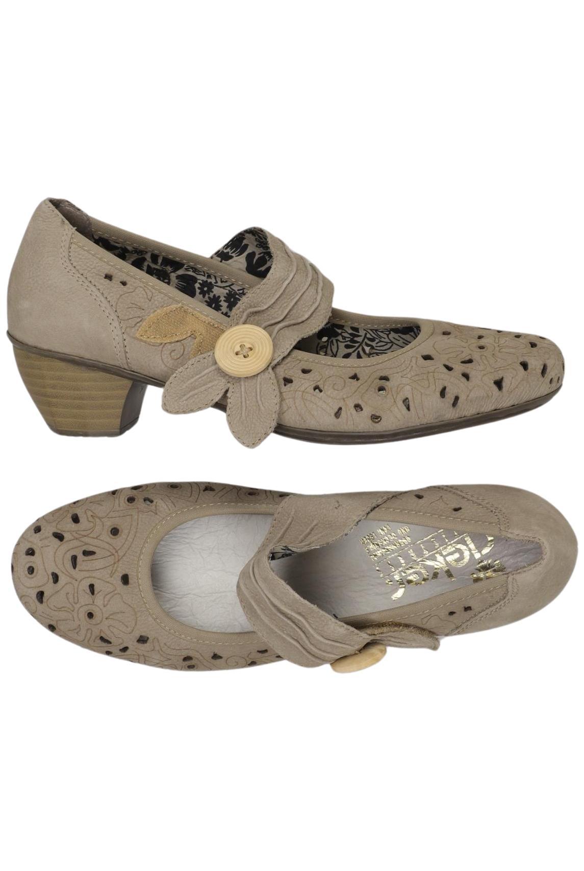 

Rieker Damen Pumps, beige, Gr. 38
