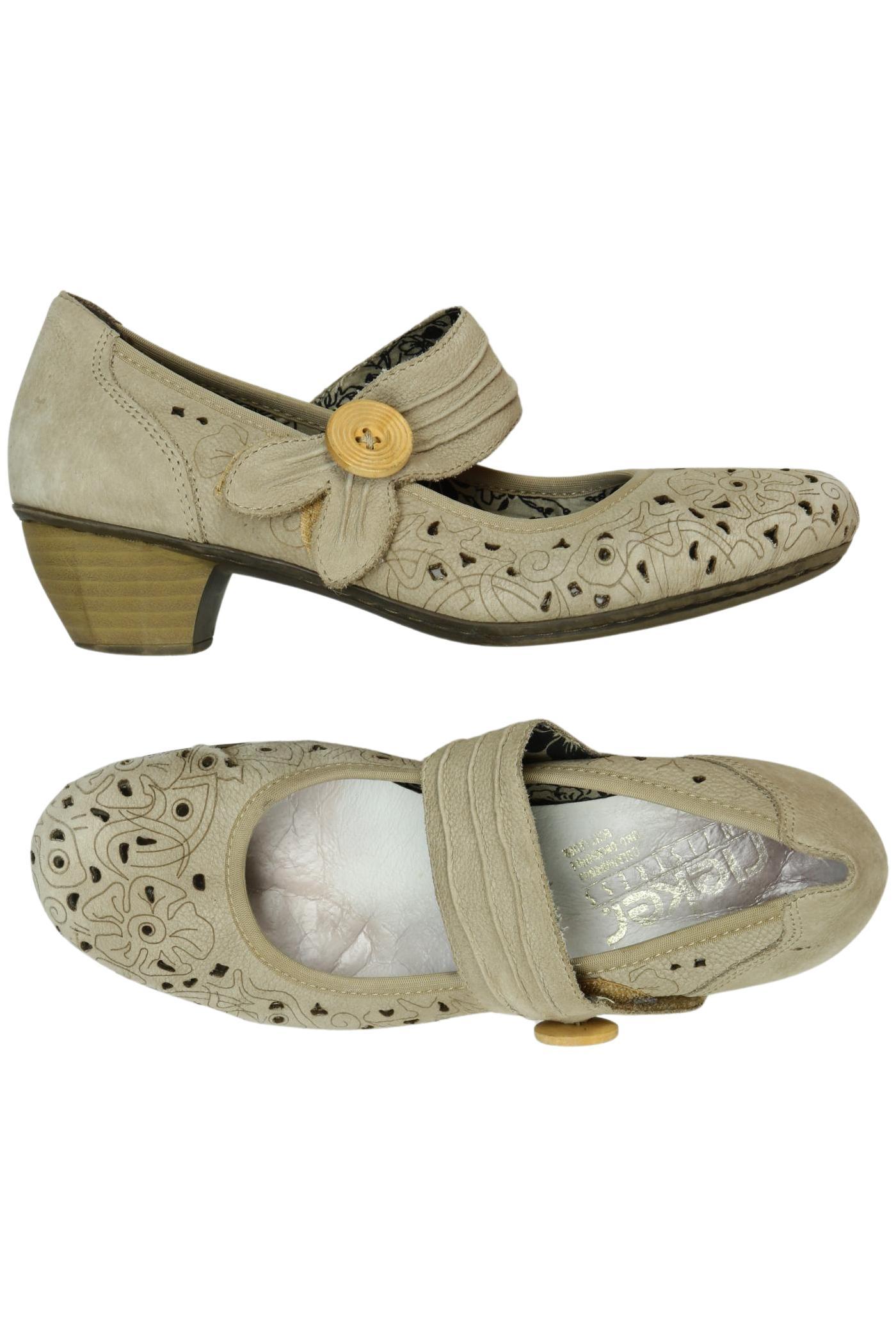 

Rieker Damen Pumps, beige, Gr. 38