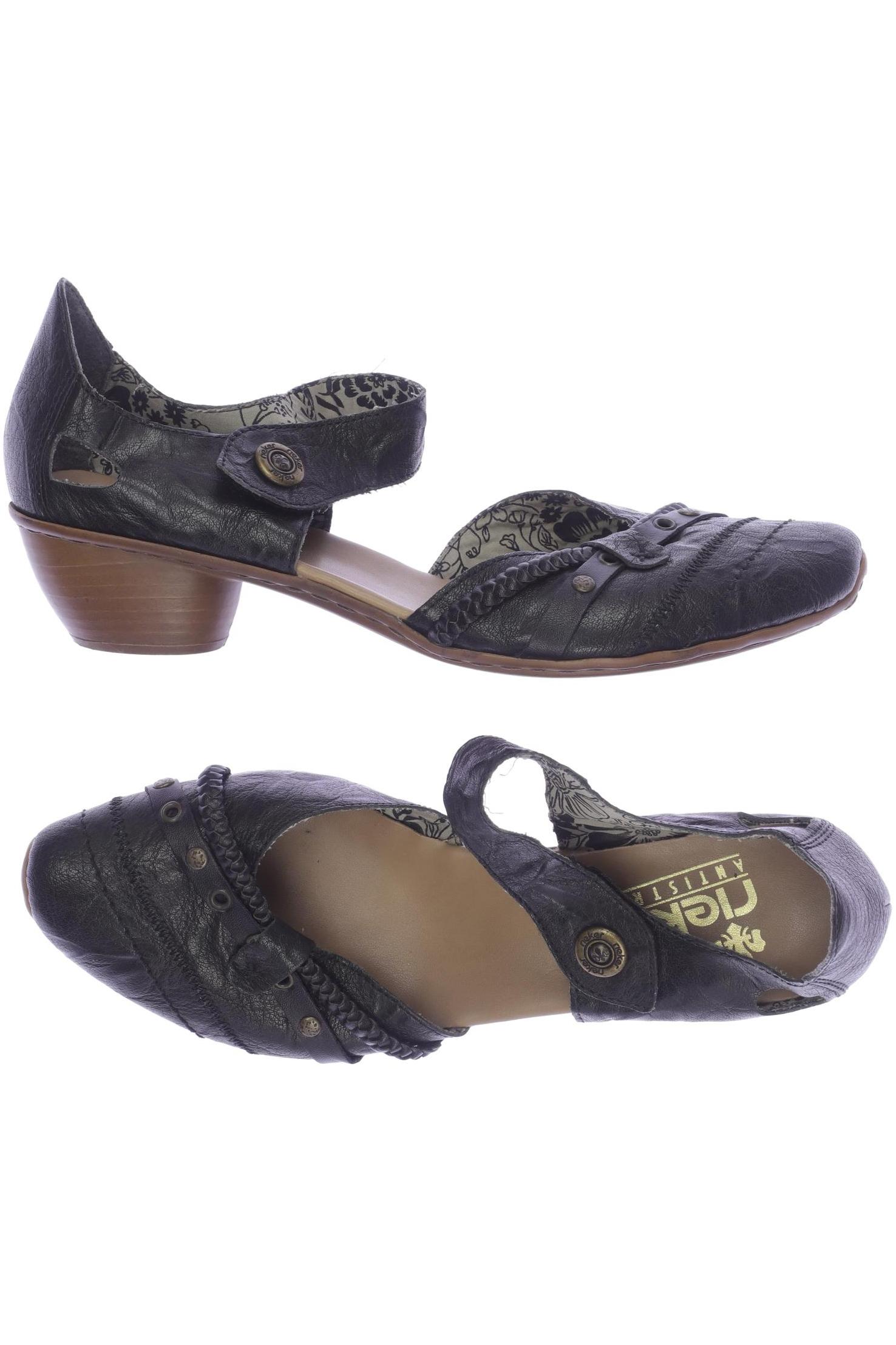 

Rieker Damen Pumps, schwarz, Gr. 40