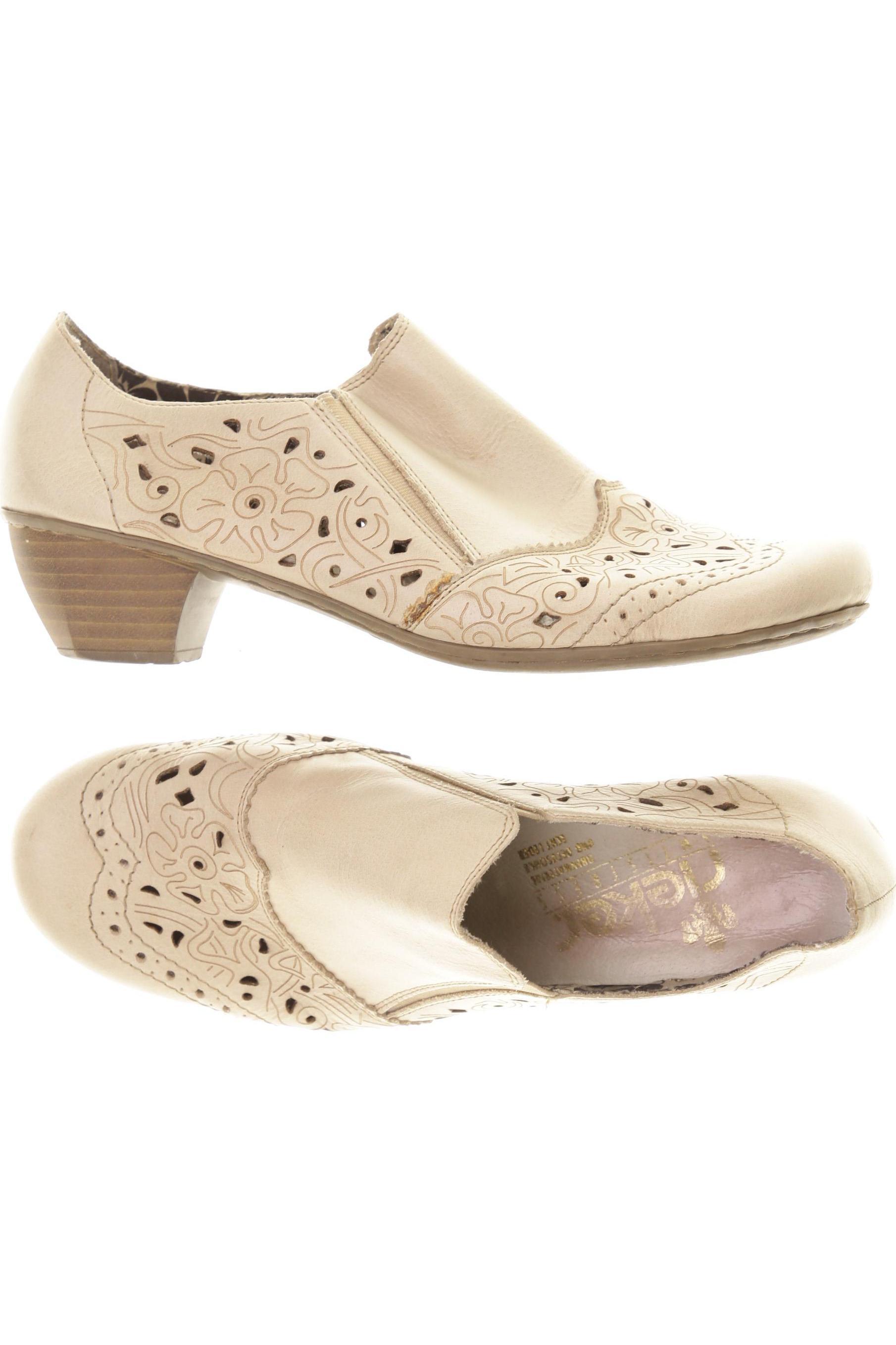 

Rieker Damen Pumps, beige, Gr. 38