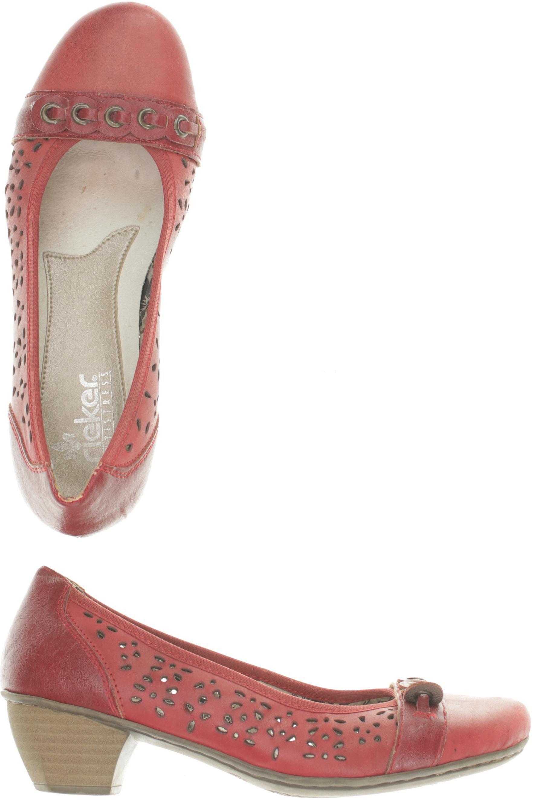

Rieker Damen Pumps, rot, Gr. 37