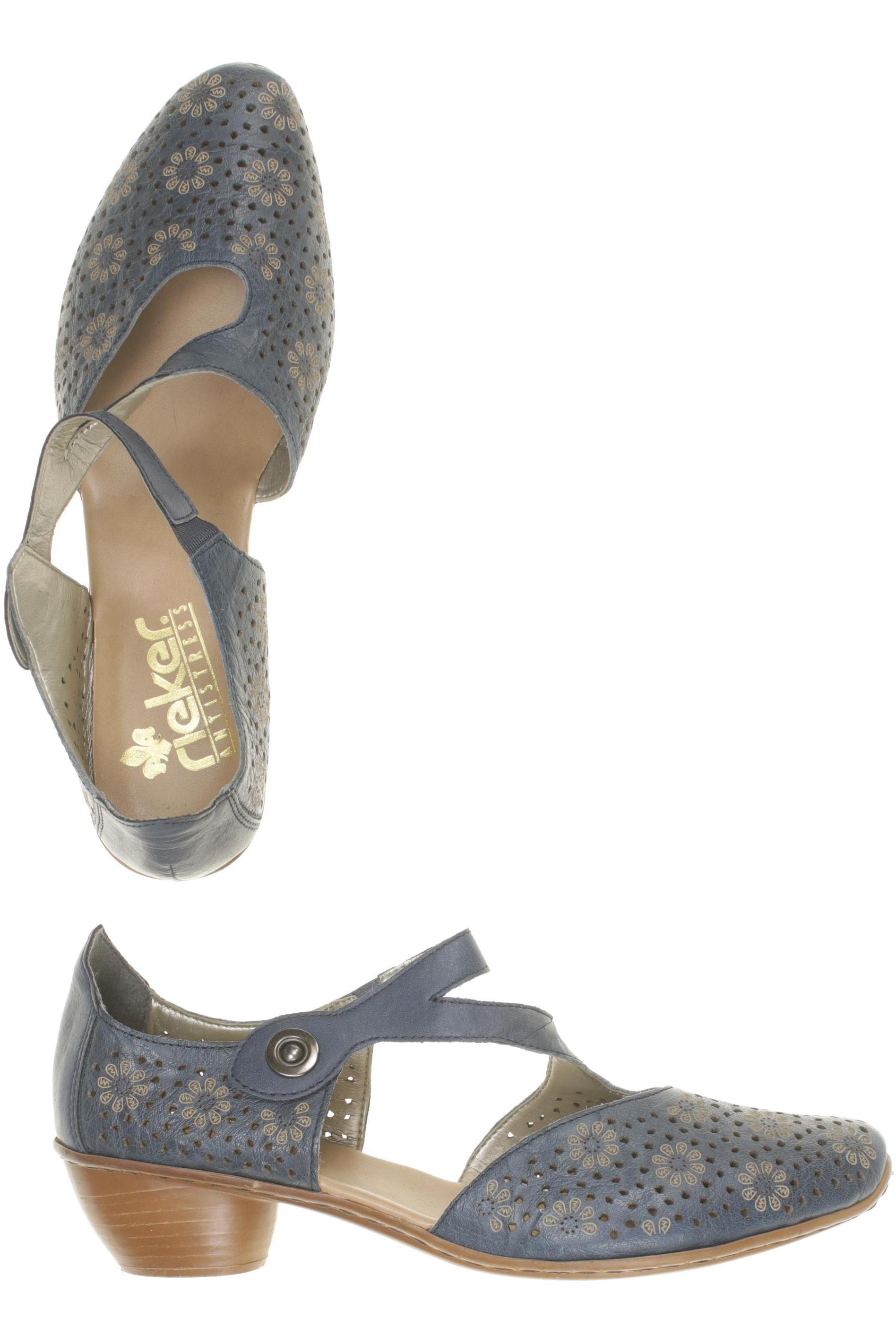 

Rieker Damen Pumps, blau, Gr. 40