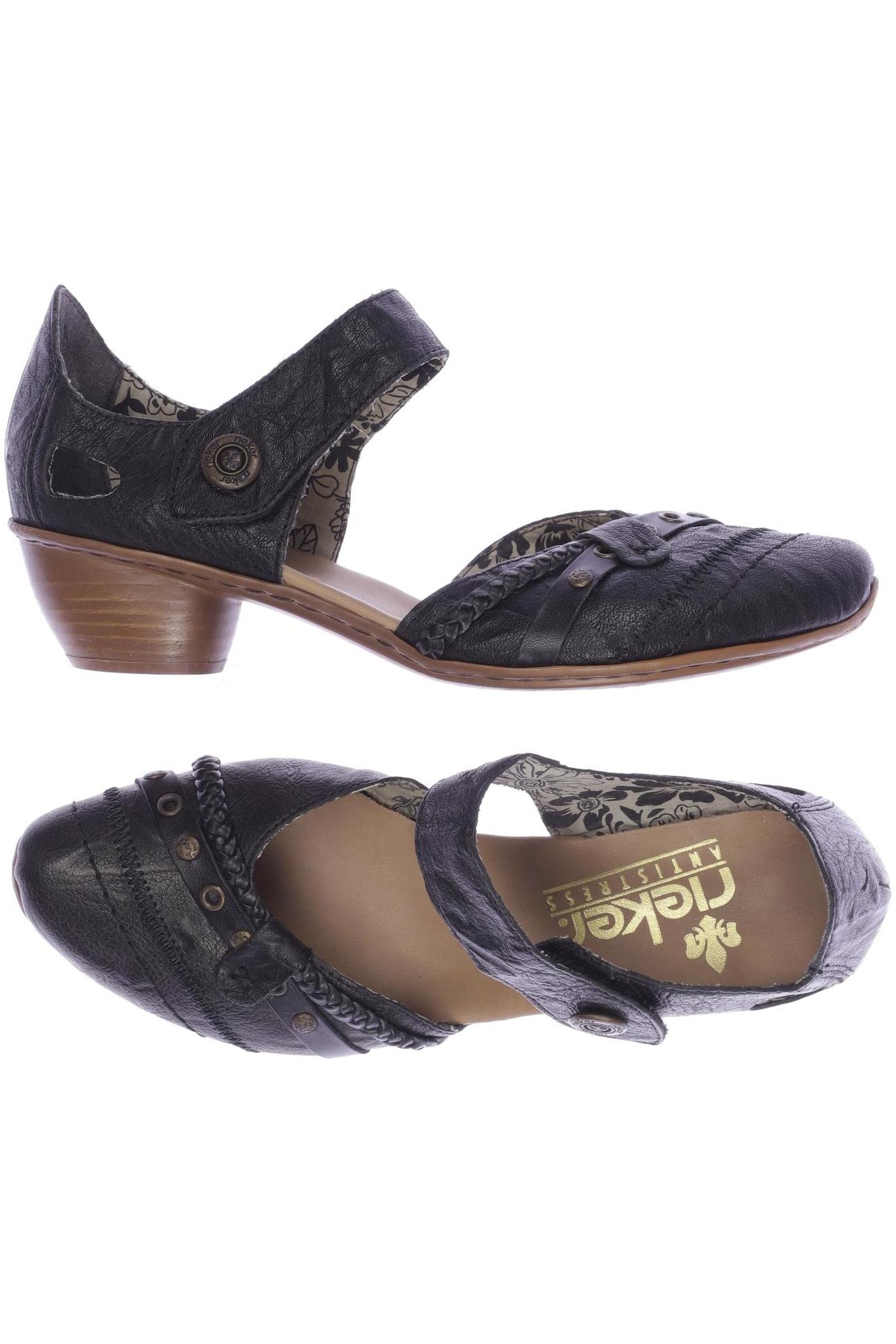 

Rieker Damen Pumps, schwarz, Gr. 37