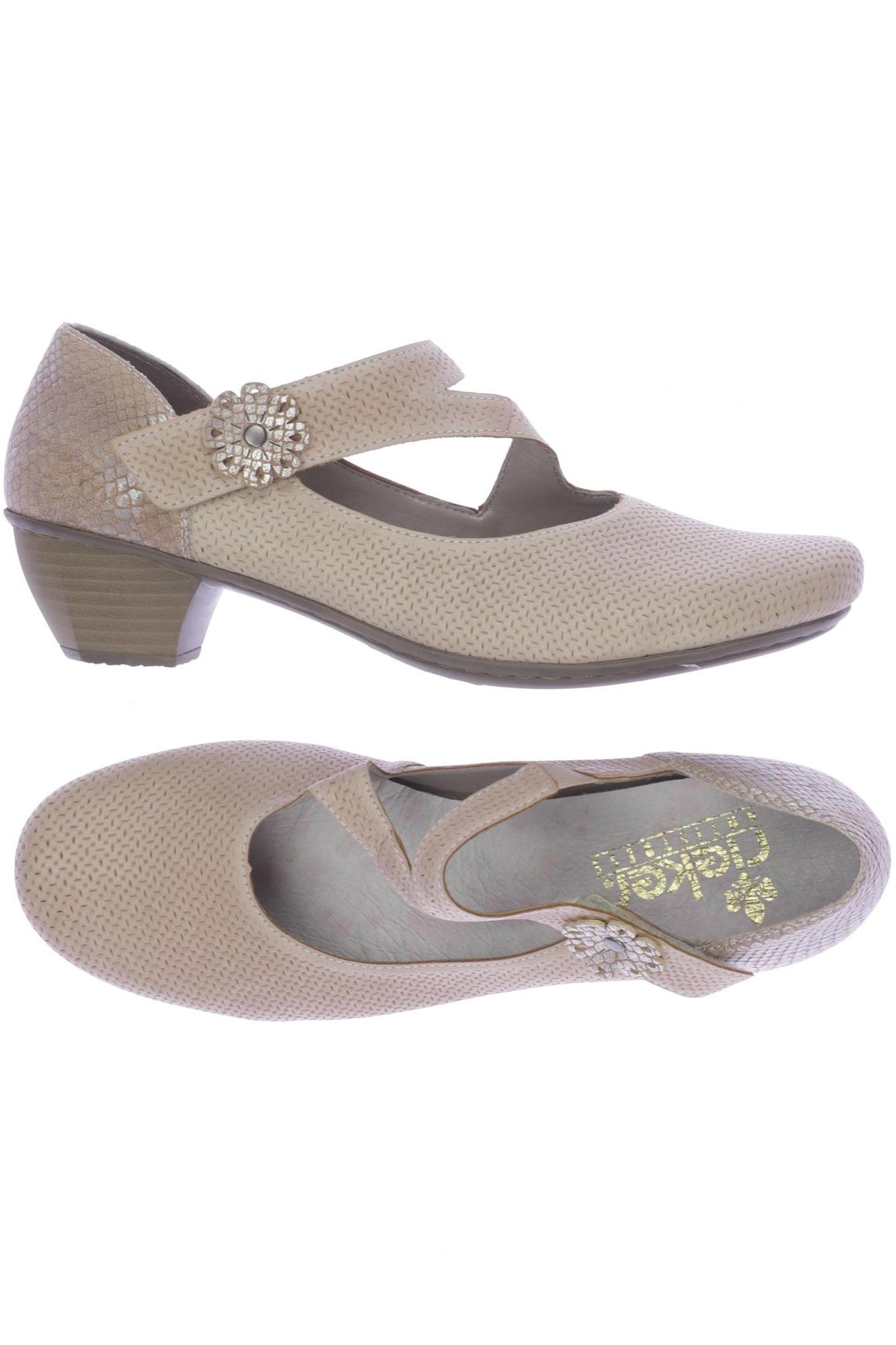 

Rieker Damen Pumps, beige, Gr. 40