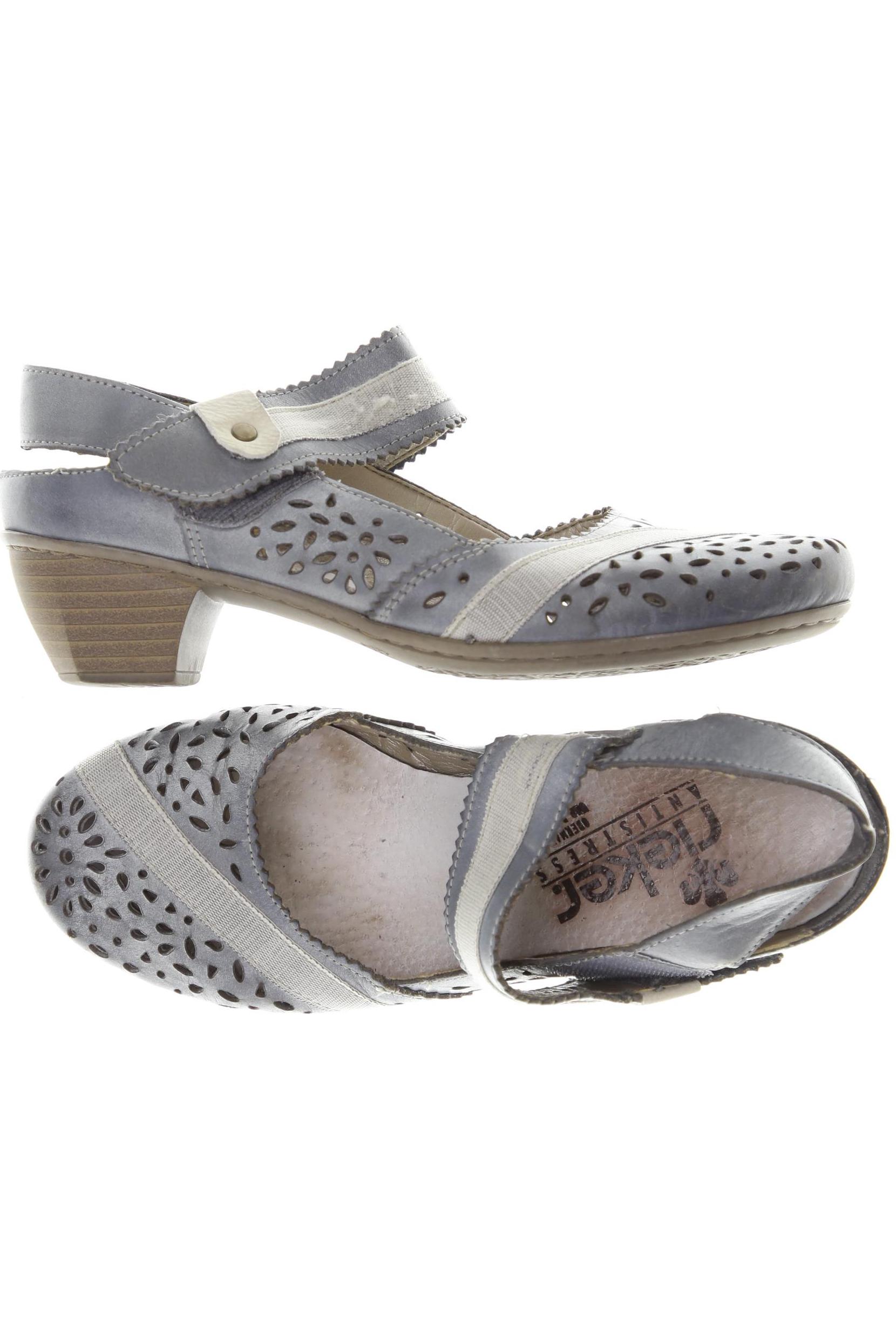 

Rieker Damen Pumps, blau, Gr. 38