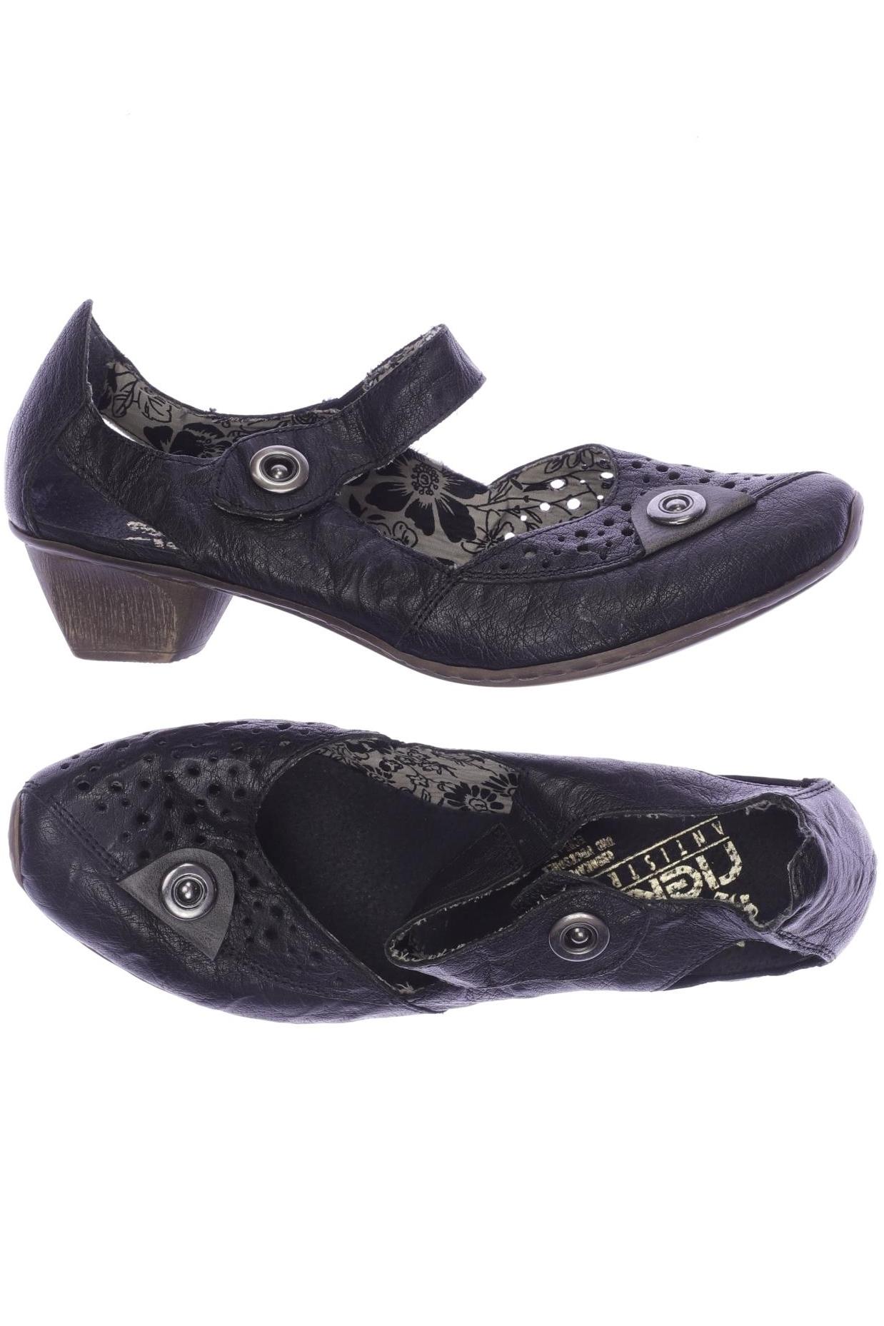 

Rieker Damen Pumps, schwarz, Gr. 37