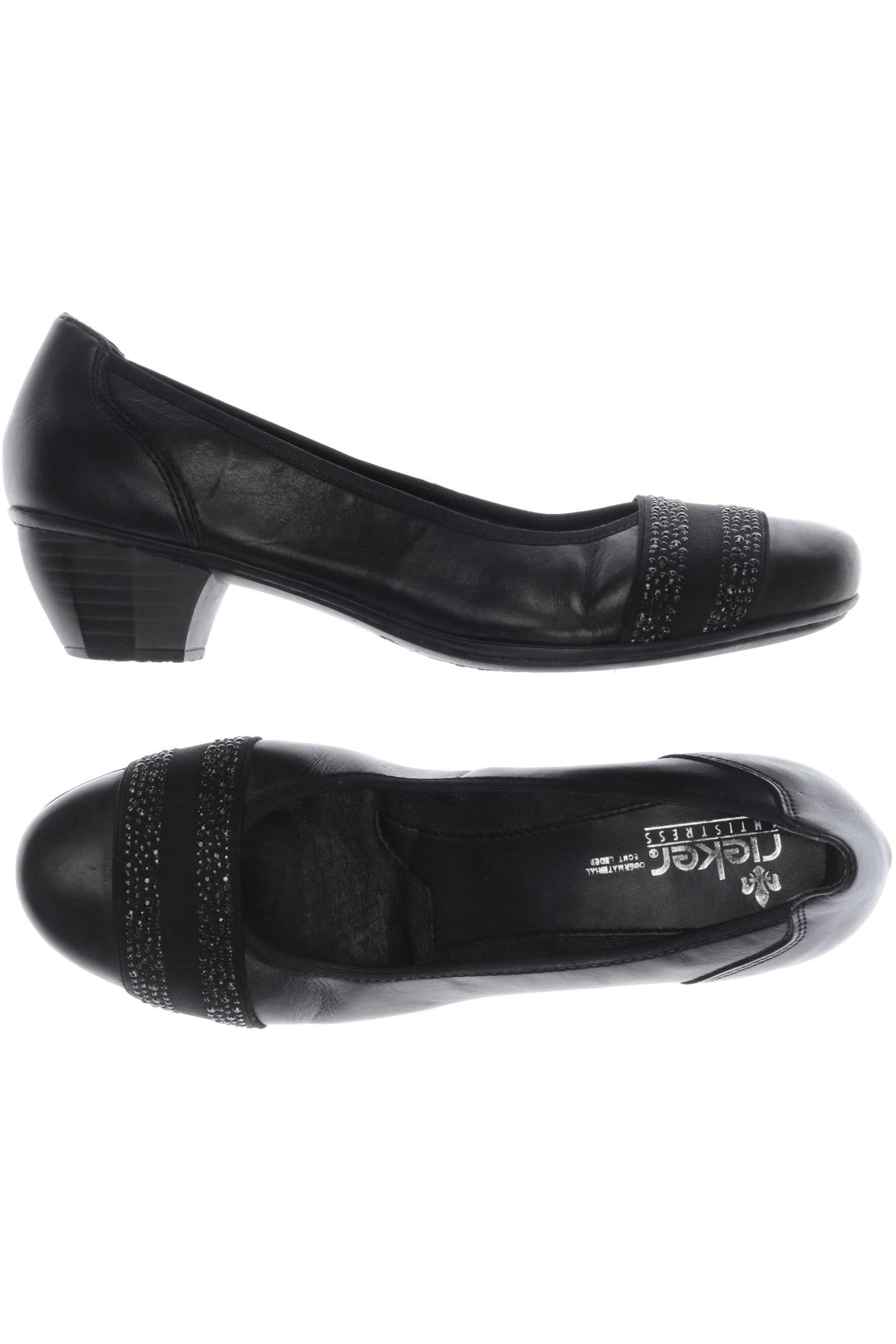 

Rieker Damen Pumps, schwarz, Gr. 40