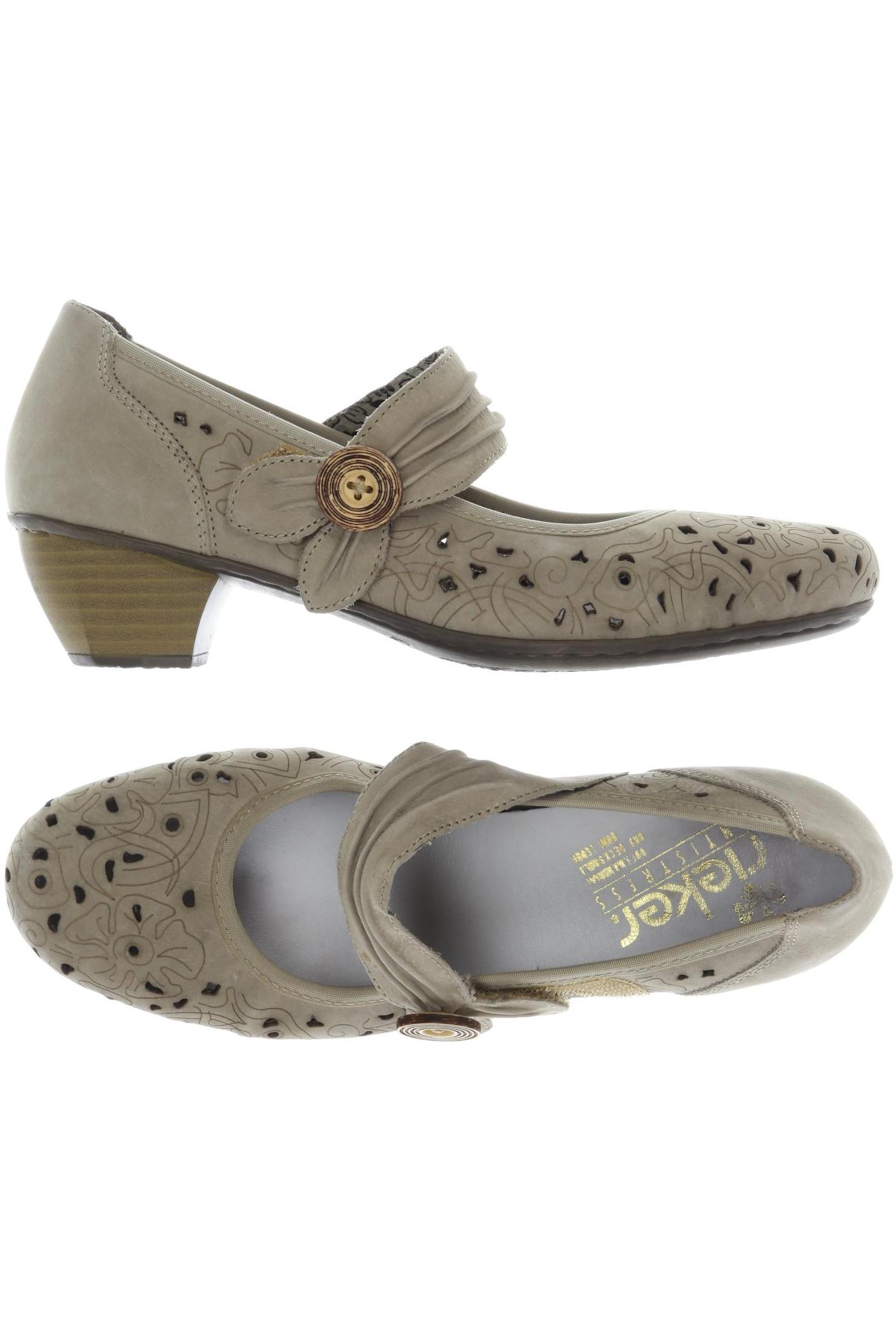 

Rieker Damen Pumps, beige, Gr. 40
