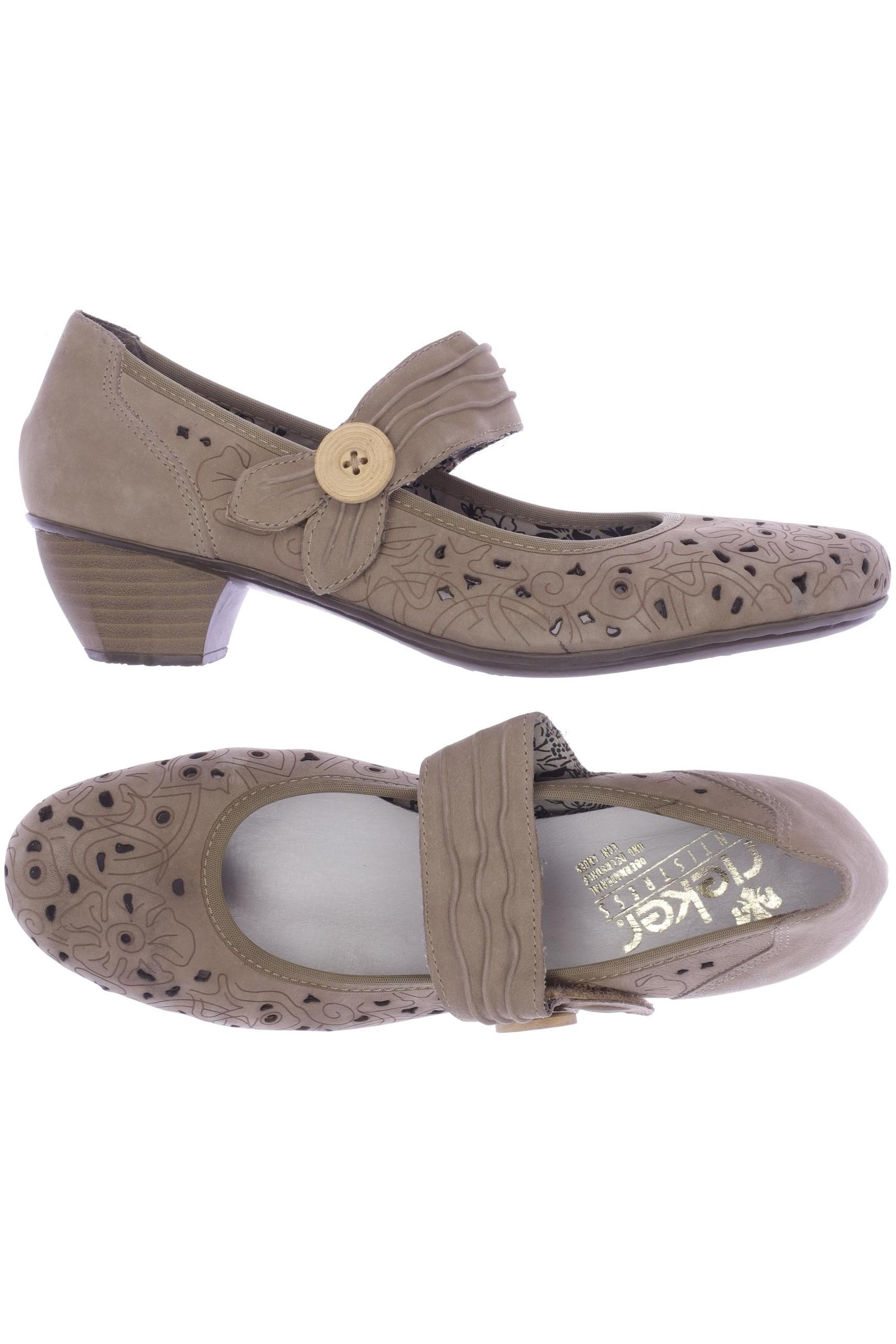 

Rieker Damen Pumps, beige, Gr. 42