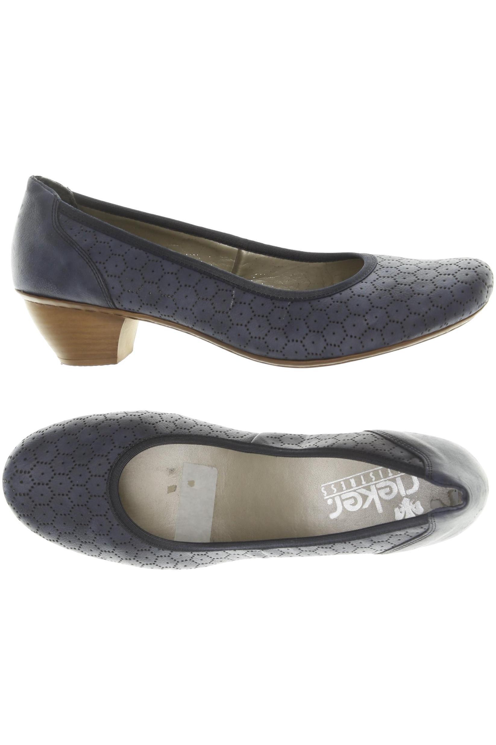 

Rieker Damen Pumps, blau, Gr. 41